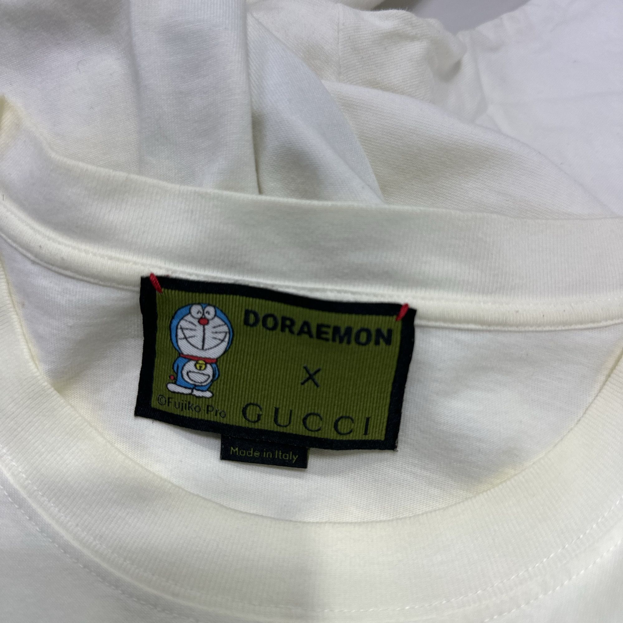 Gucci Gucci x Doraemon Logo Print T-Shirt XXXL Size US XXL / EU 58 / 5 - 4 Thumbnail