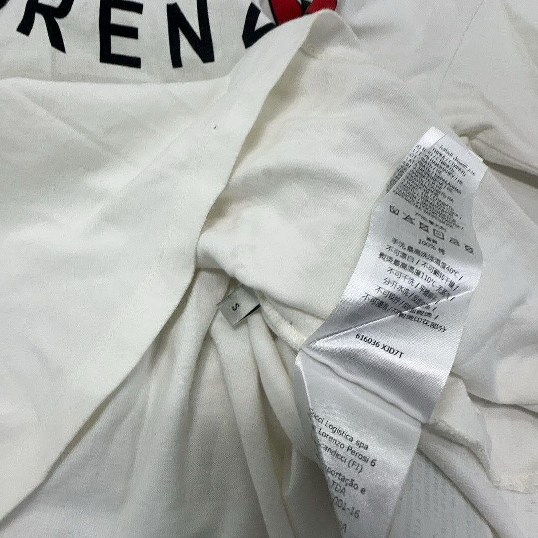 Gucci Gucci Logo Print Firenze 1921 T-Shirt Size S Size US S / EU 44-46 / 1 - 4 Thumbnail
