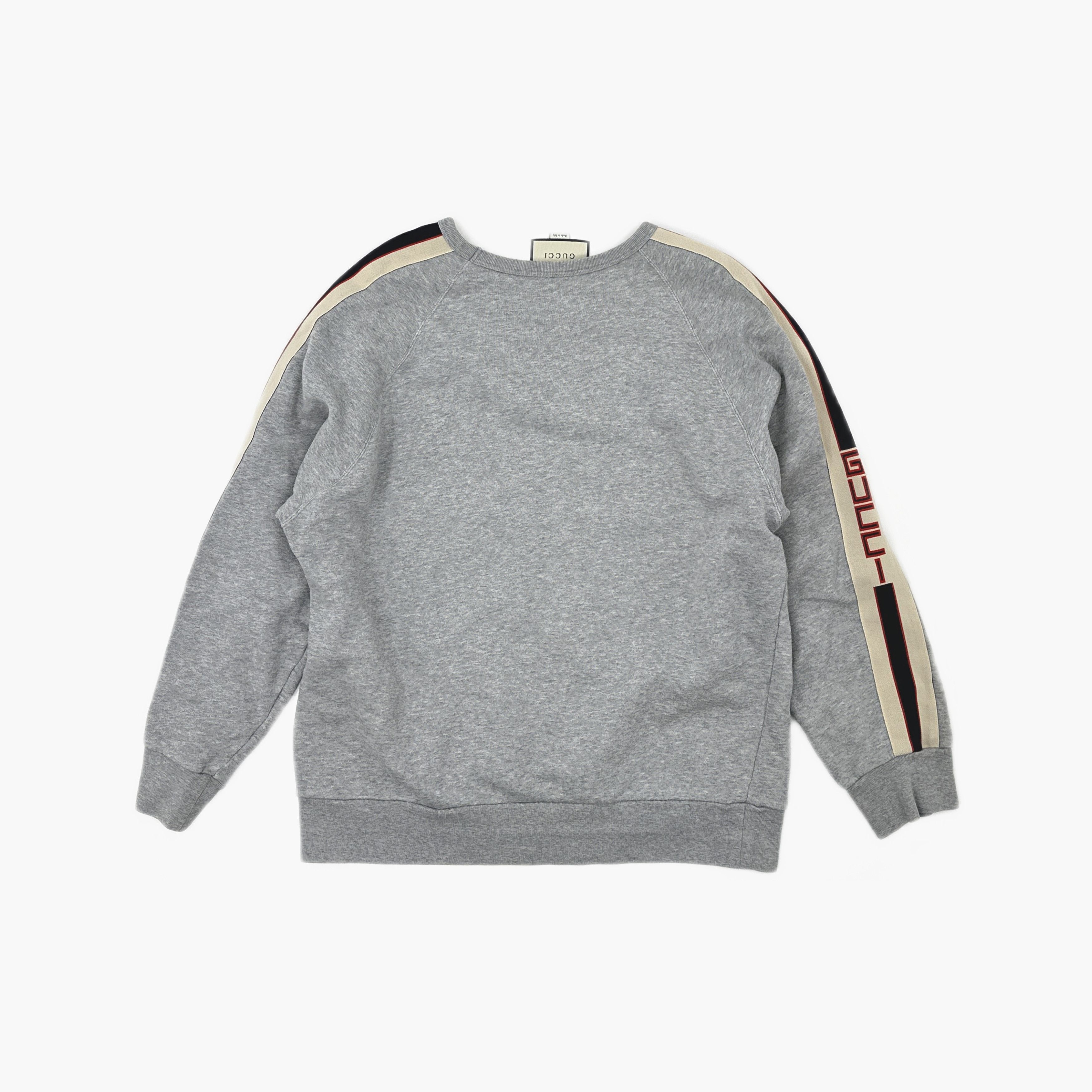 Gucci Gucci Side Logo Tape Sweatshirt Size XL Size US XL / EU 56 / 4 - 3 Thumbnail