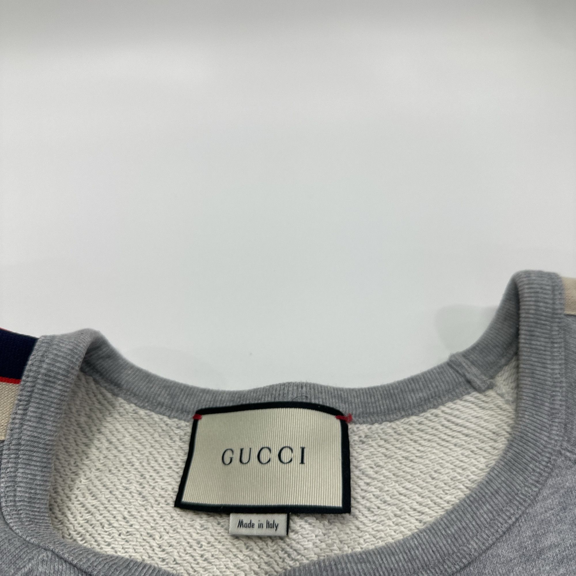 Gucci Gucci Side Logo Tape Sweatshirt Size XL Size US XL / EU 56 / 4 - 4 Thumbnail
