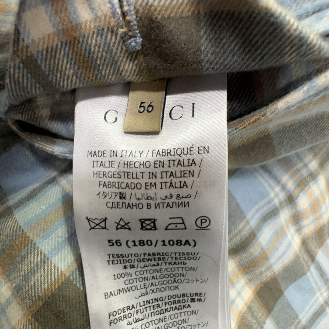 Gucci Gucci Monogram Pineapple Denim Jacket Size XL Size US XL / EU 56 / 4 - 4 Thumbnail