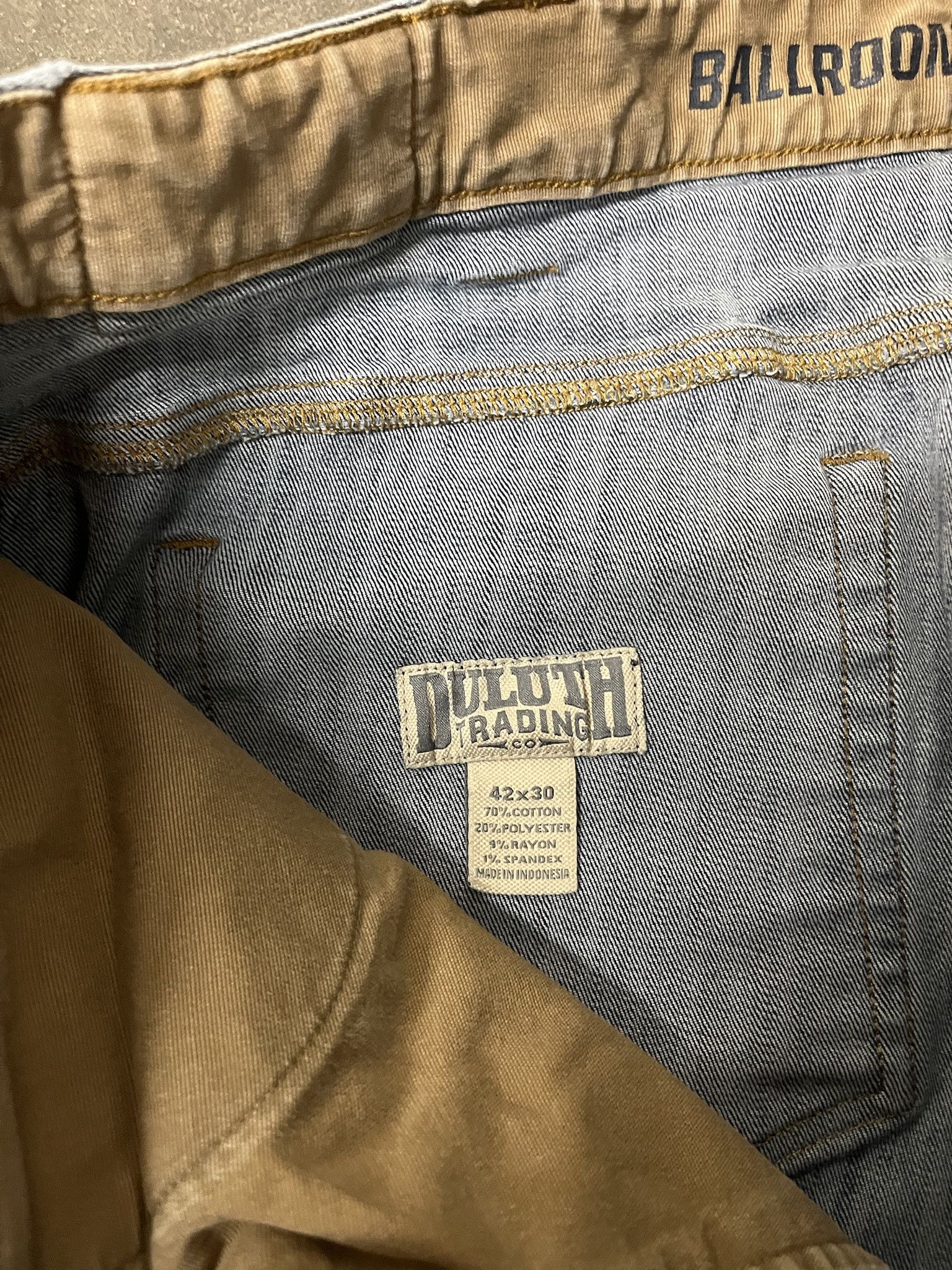 Carhartt × Vintage Vintage 2000s Duluth Trading Co Denim Work Pants Size 41 Size US 41 - 2 Thumbnail