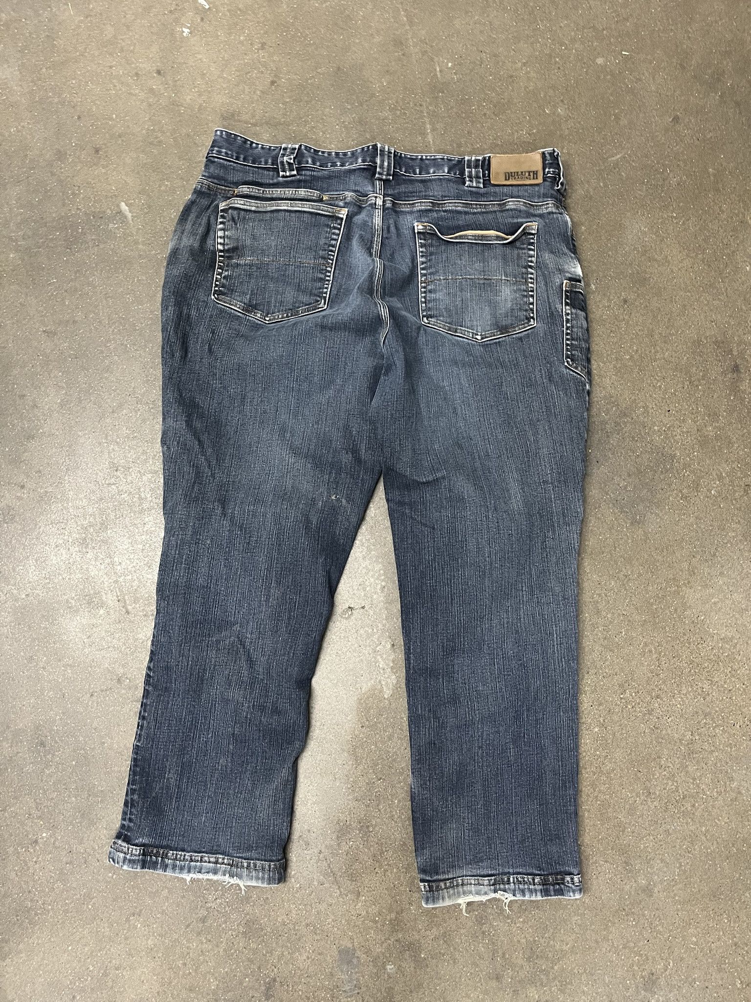 Carhartt × Vintage Vintage 2000s Duluth Trading Co Denim Work Pants Size 41 Size US 41 - 3 Thumbnail