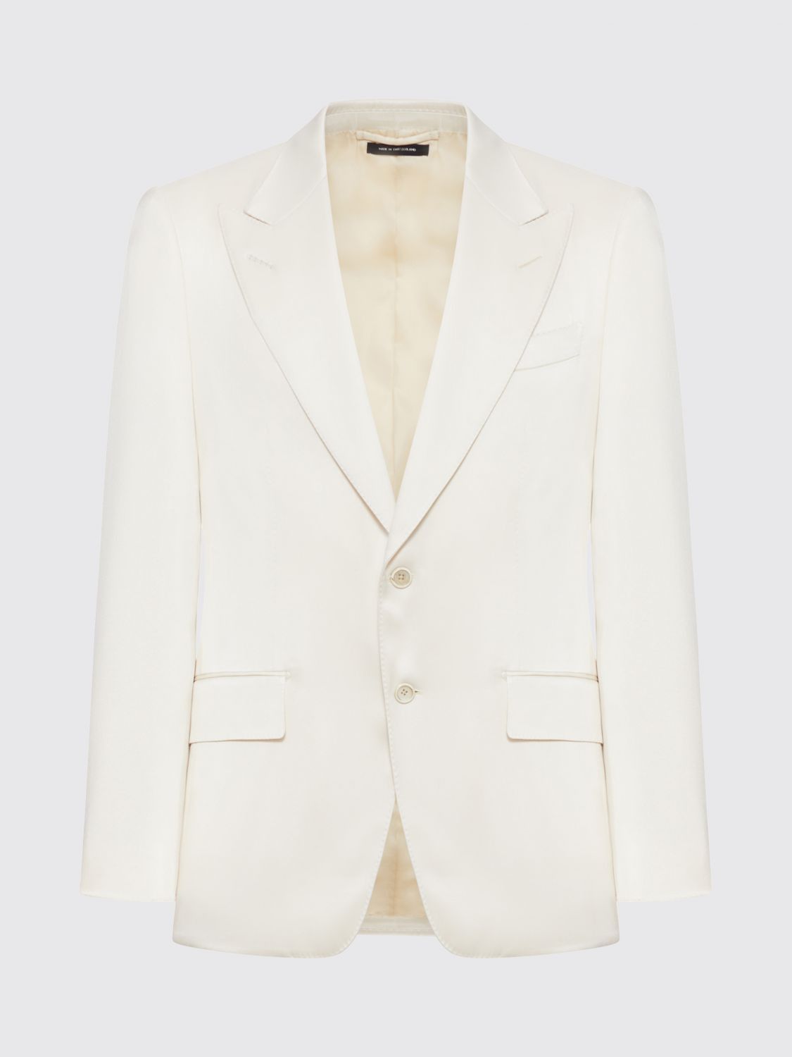 Tom Ford Tom Ford Jacket Men White Size US L / EU 52-54 / 3 - 2 Thumbnail