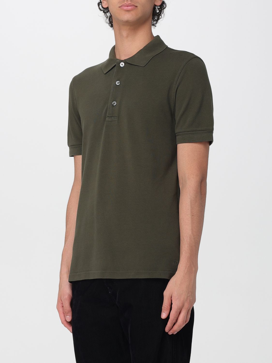 Tom Ford Tom Ford Polo Shirt Men Green Size US L / EU 52-54 / 3 - 4 Thumbnail