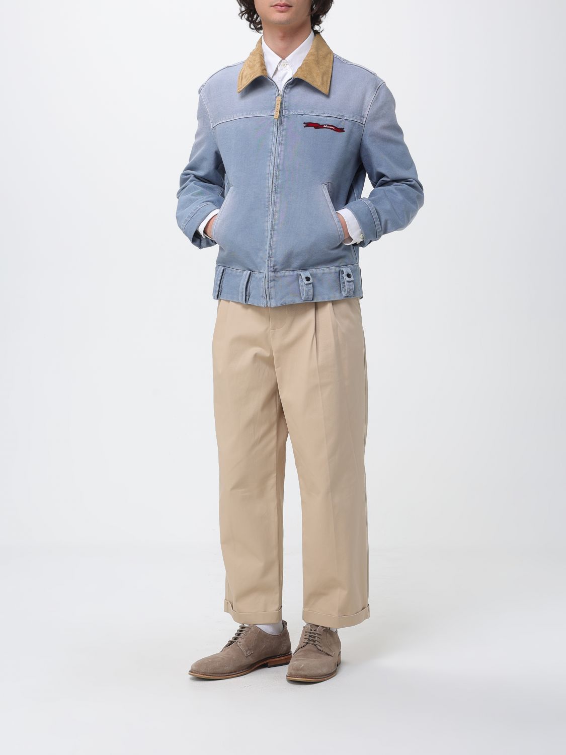 Marni Marni Jacket Men Blue Size US M / EU 48-50 / 2 - 2 Thumbnail