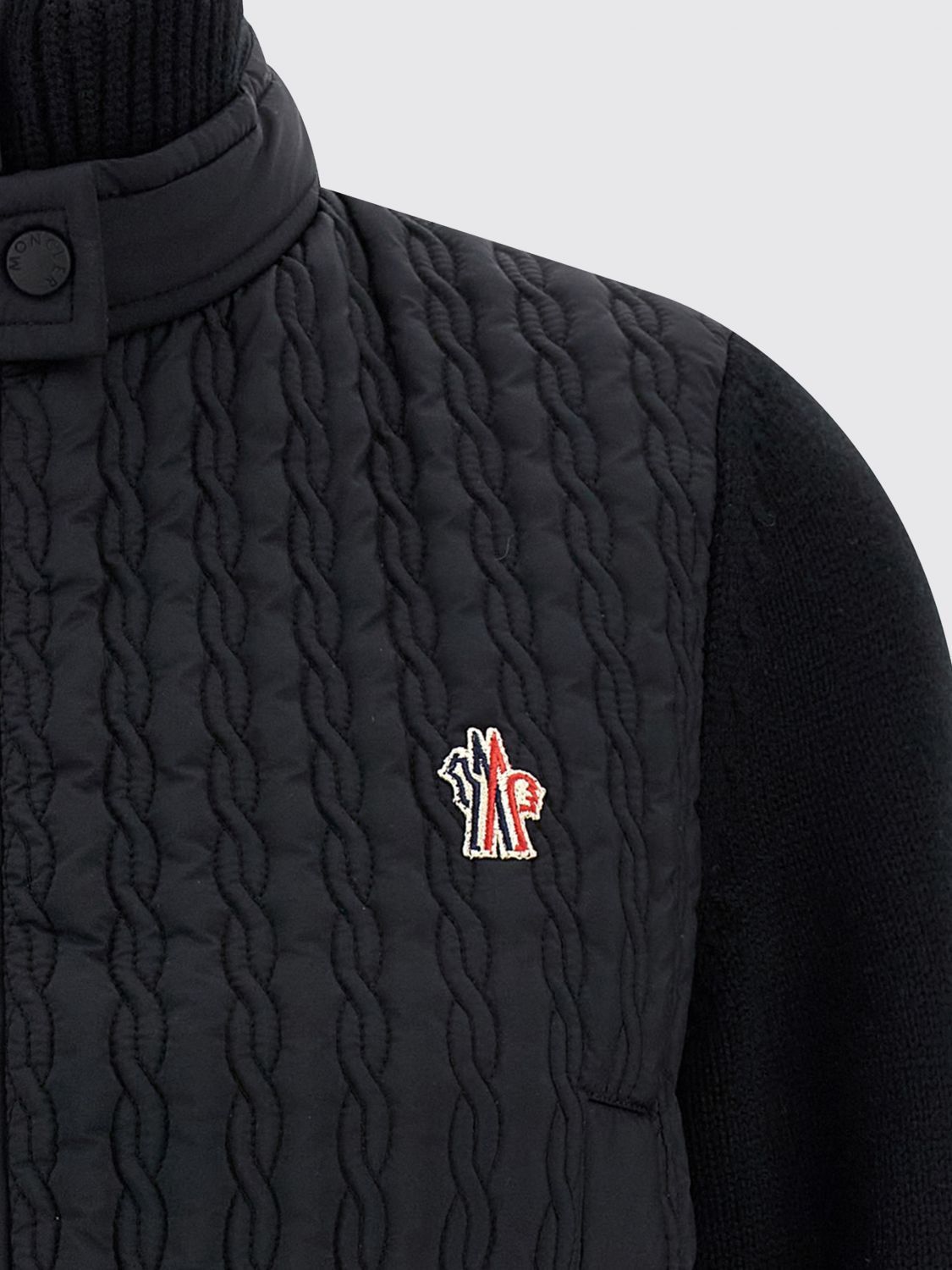 Moncler Moncler Cardigan Woman Black Size L / US 10 / IT 46 - 3 Thumbnail