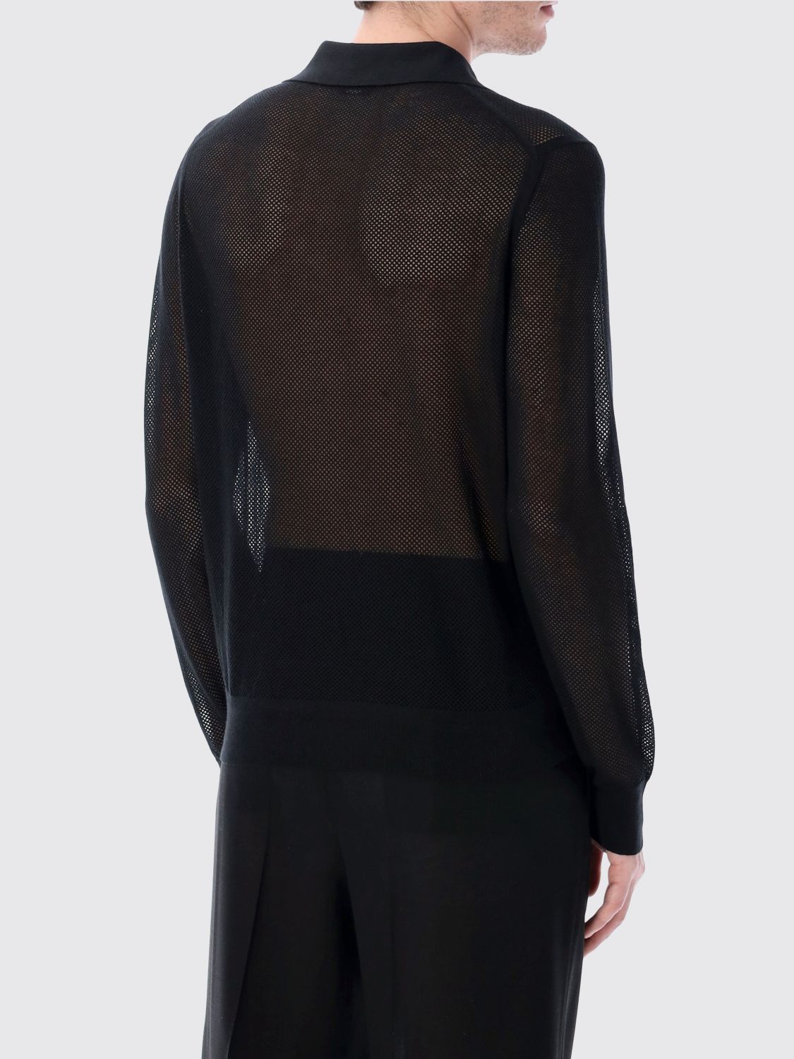 Tom Ford Tom Ford Polo Shirt Men Black Size US L / EU 52-54 / 3 - 2 Thumbnail