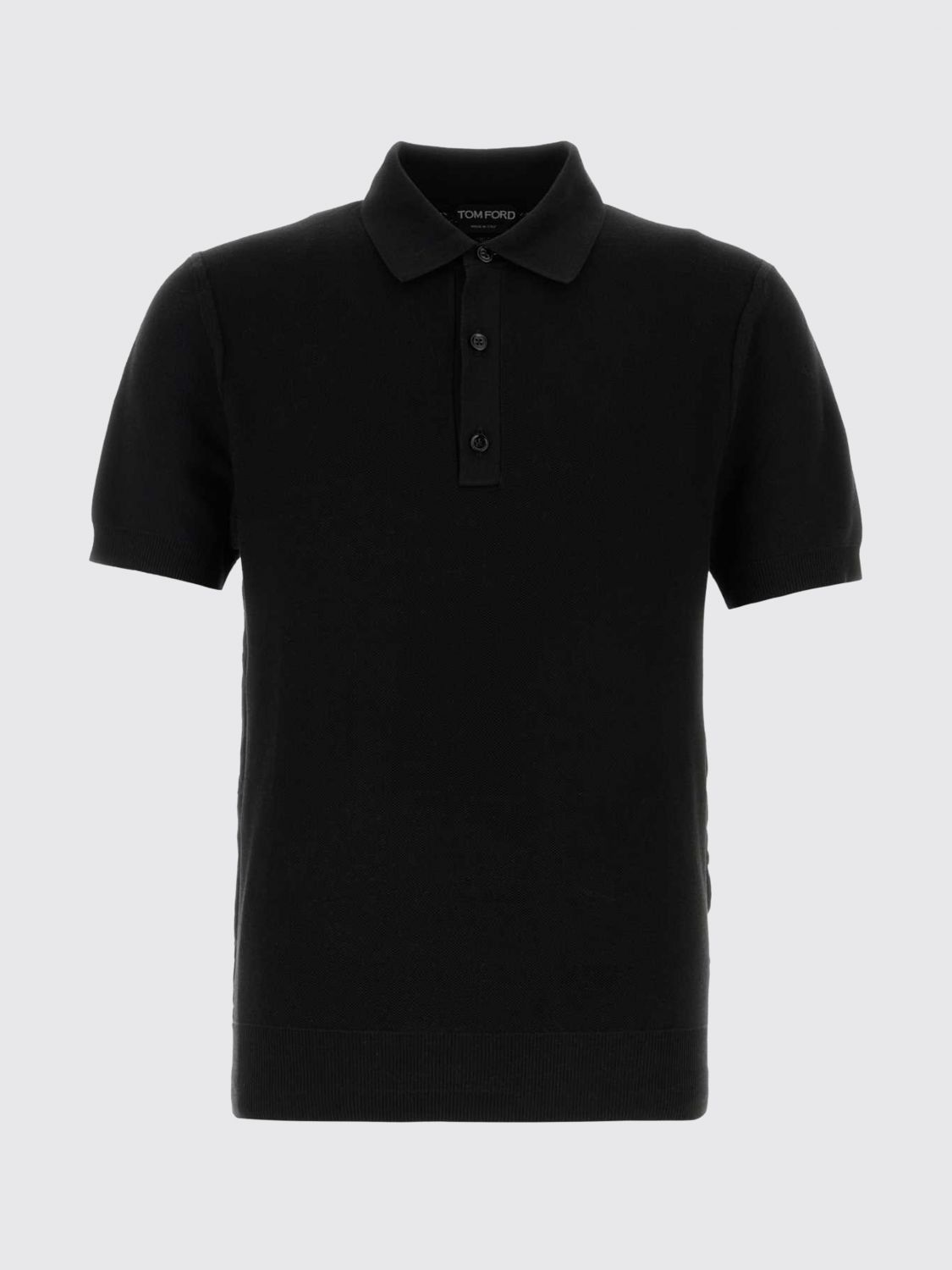 Tom Ford Tom Ford Polo Shirt Men Black Size US L / EU 52-54 / 3 - 2 Thumbnail