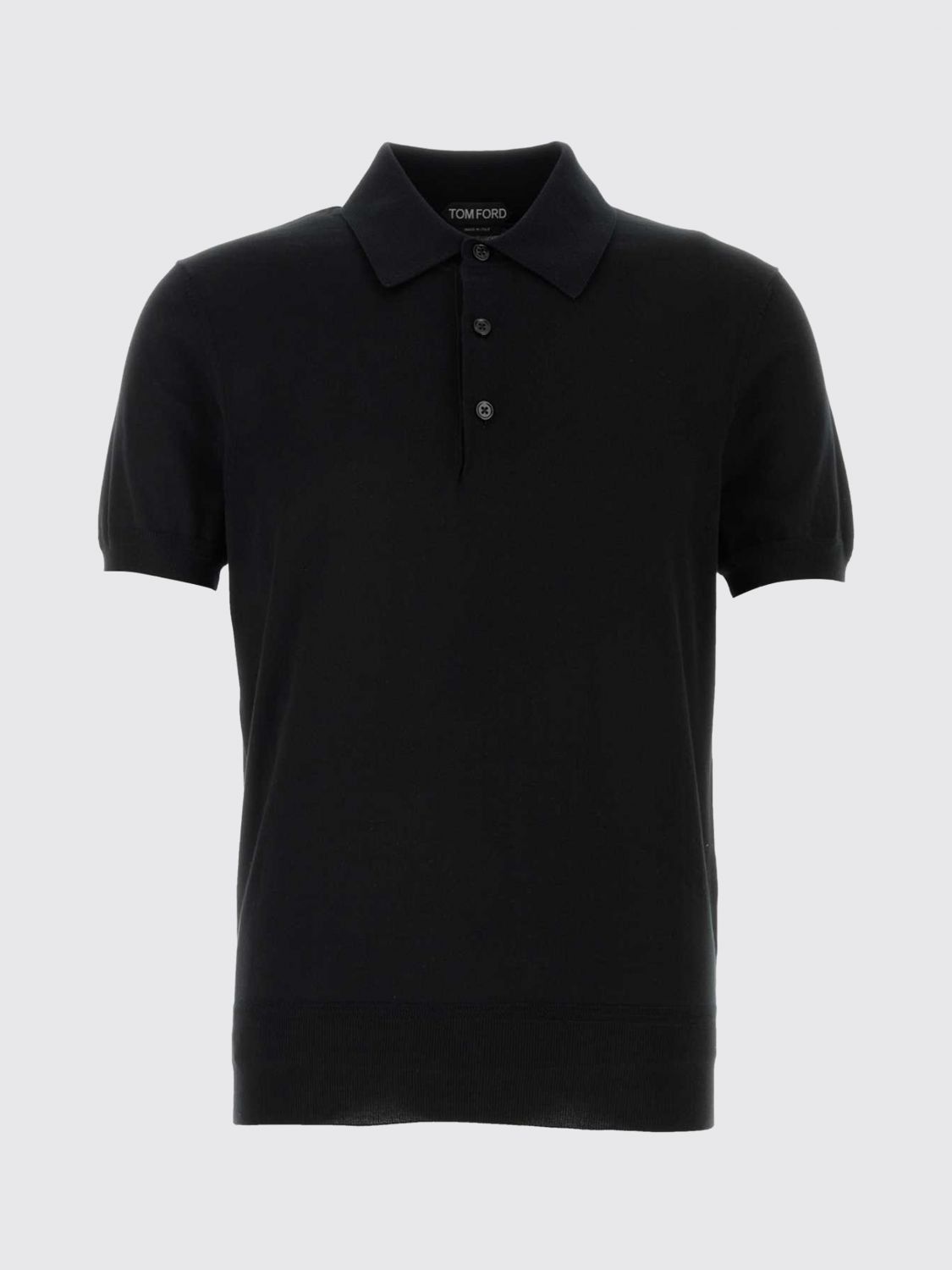 Tom Ford Tom Ford Polo Shirt Men Black Size US M / EU 48-50 / 2 - 2 Thumbnail