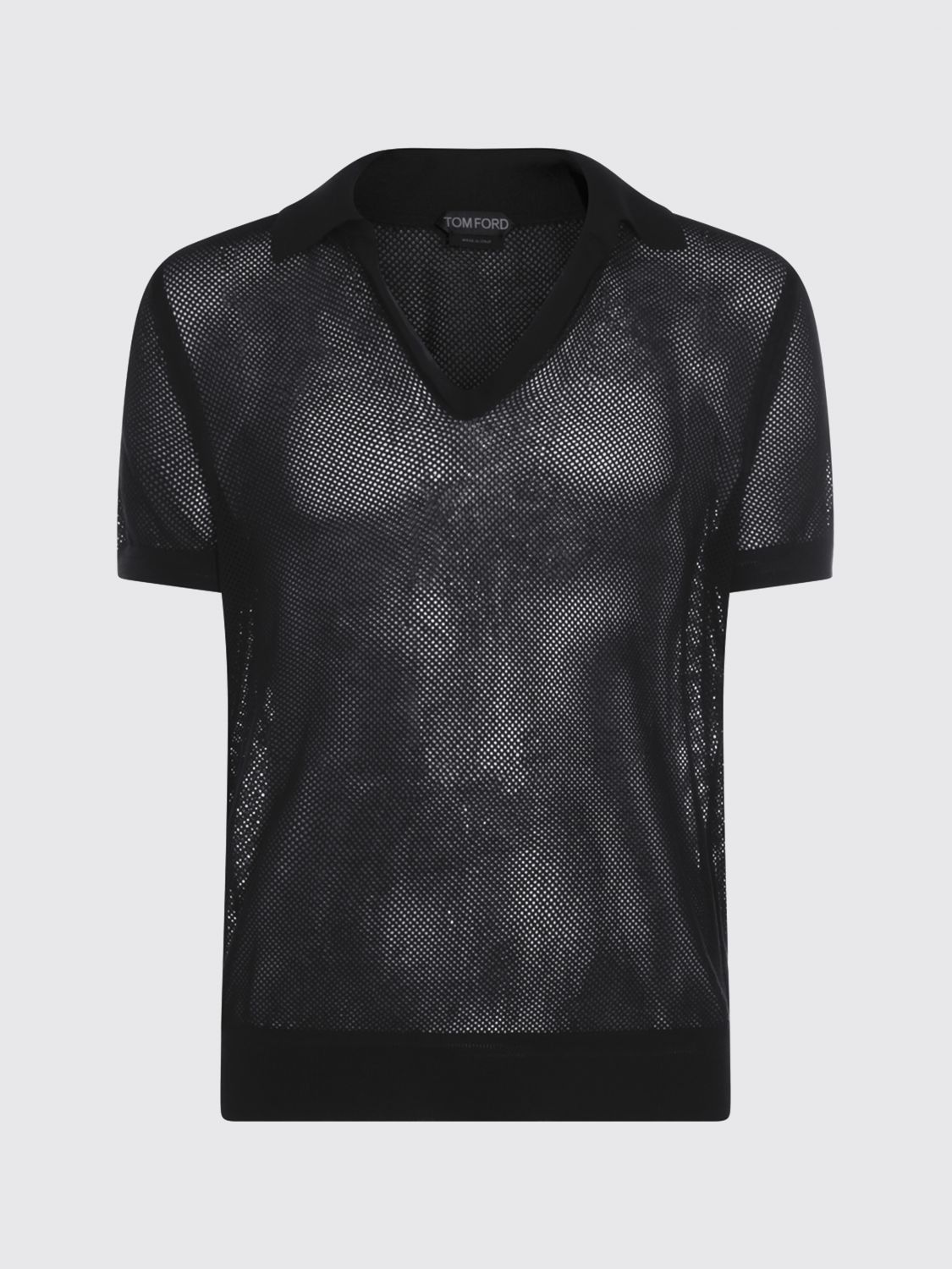 Tom Ford Tom Ford Polo Shirt Men Black Size US M / EU 48-50 / 2 - 2 Thumbnail