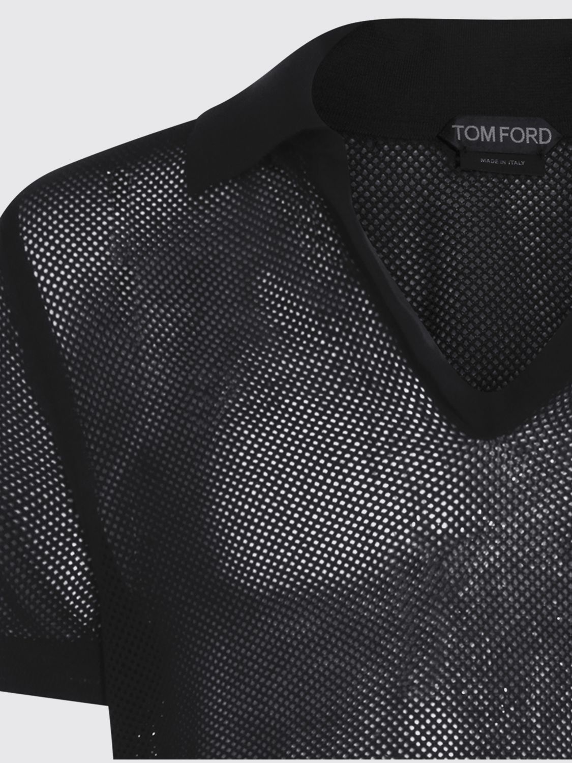 Tom Ford Tom Ford Polo Shirt Men Black Size US L / EU 52-54 / 3 - 4 Thumbnail