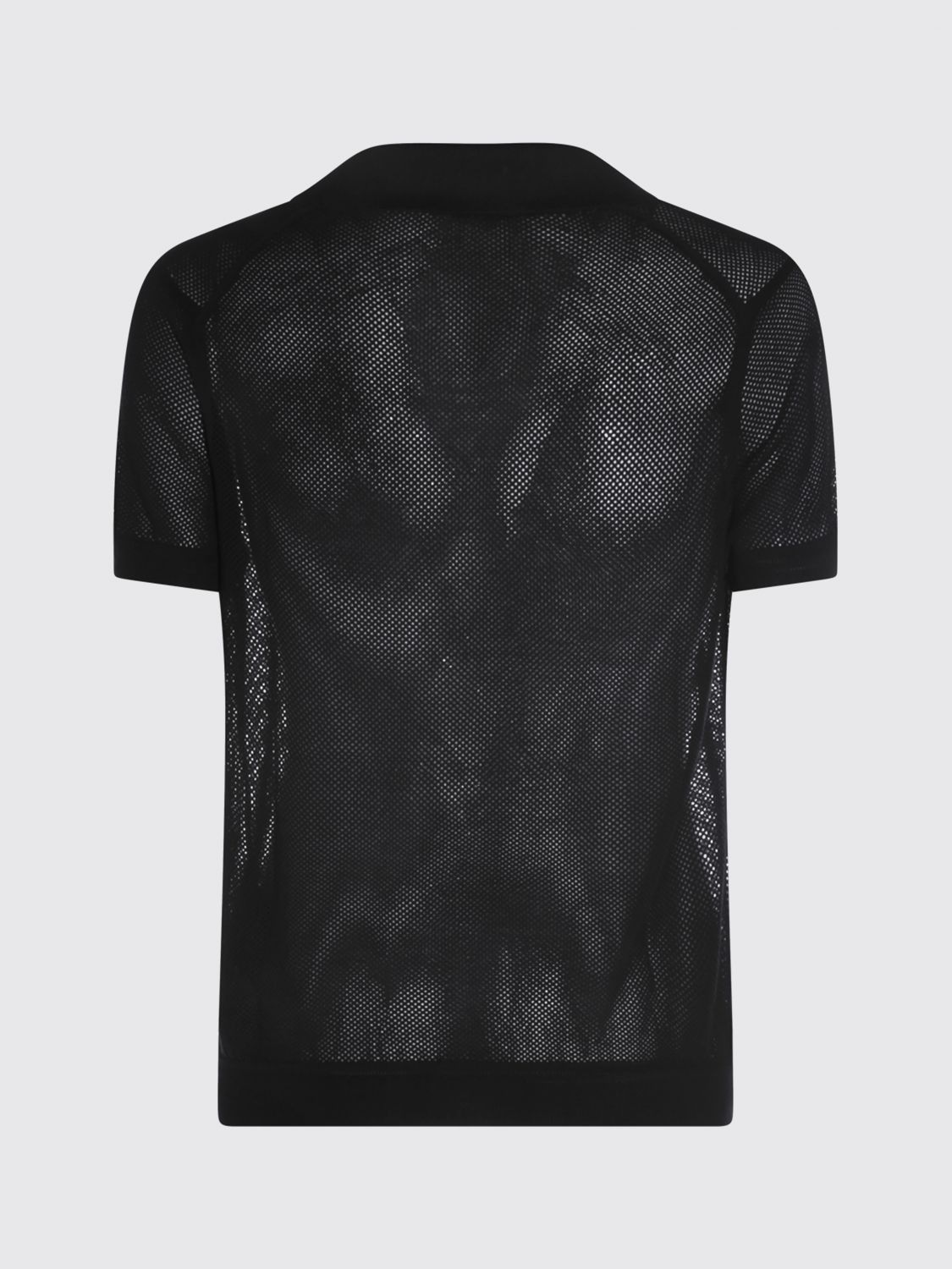 Tom Ford Tom Ford Polo Shirt Men Black Size US XL / EU 56 / 4 - 3 Thumbnail