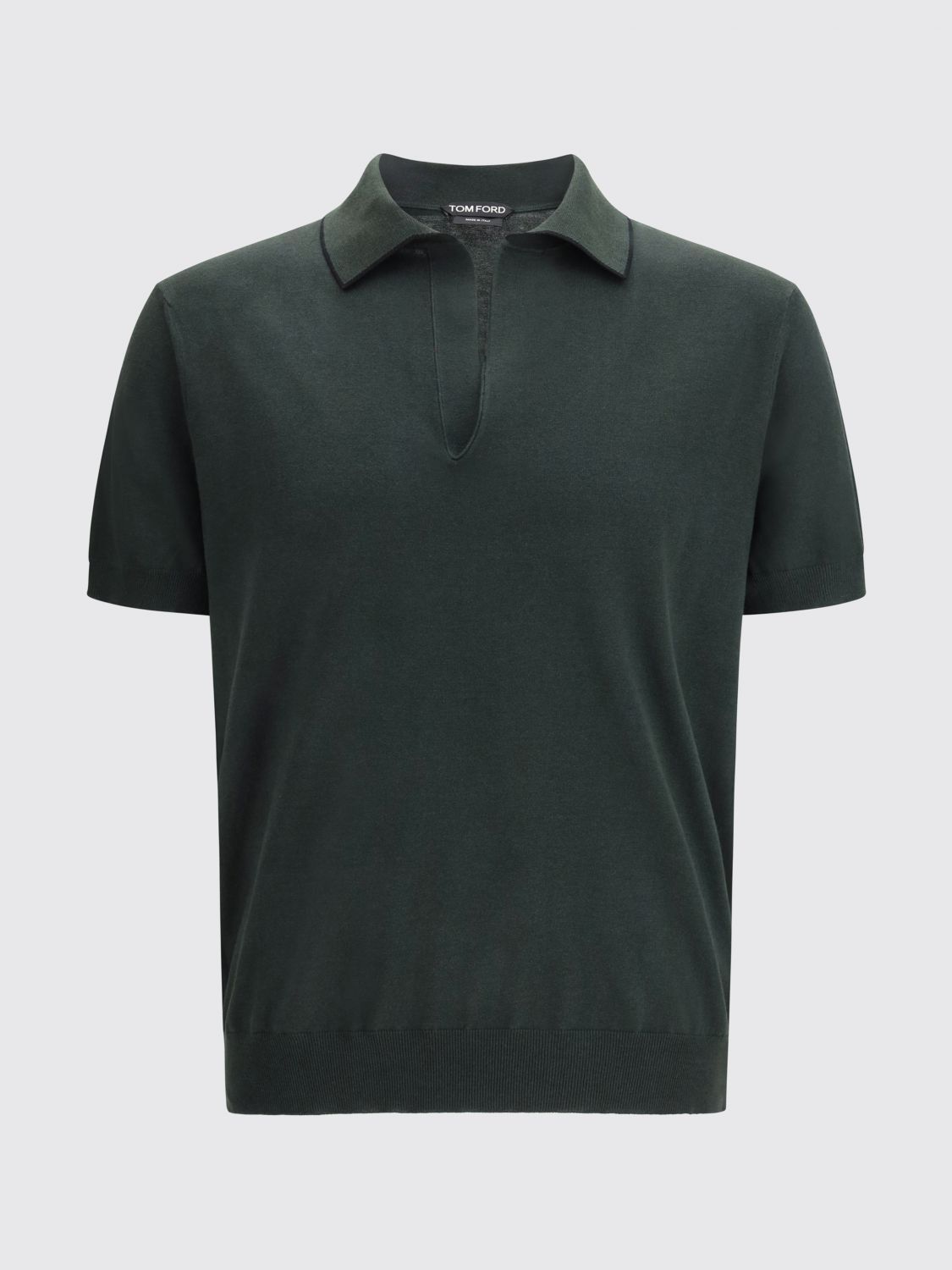 Tom Ford Tom Ford Polo Shirt Men Green Size US S / EU 44-46 / 1 - 2 Thumbnail