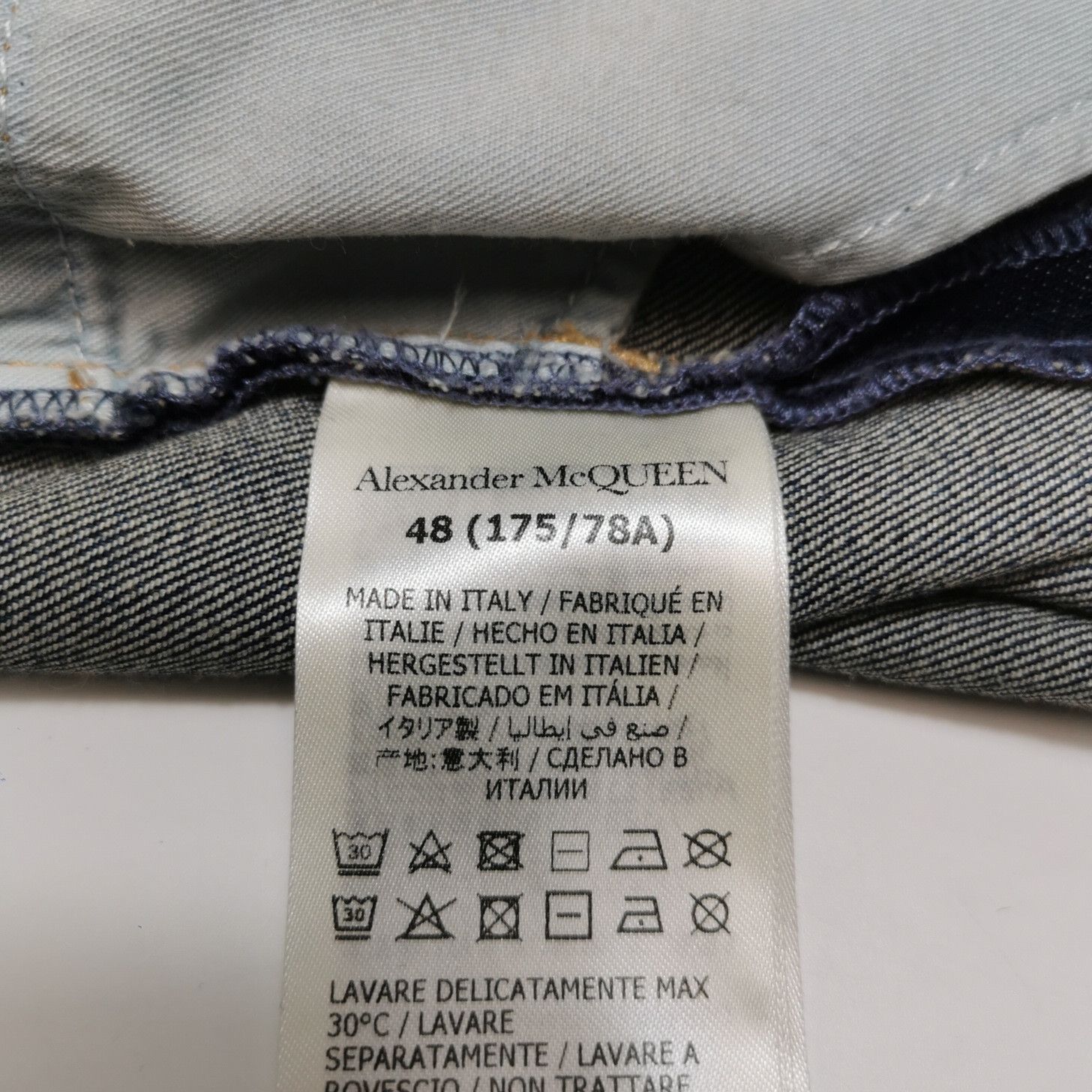 Alexander McQueen Alexander McQueen Women 32 Pants Size 32" / US 10 / IT 46 - 6 Thumbnail