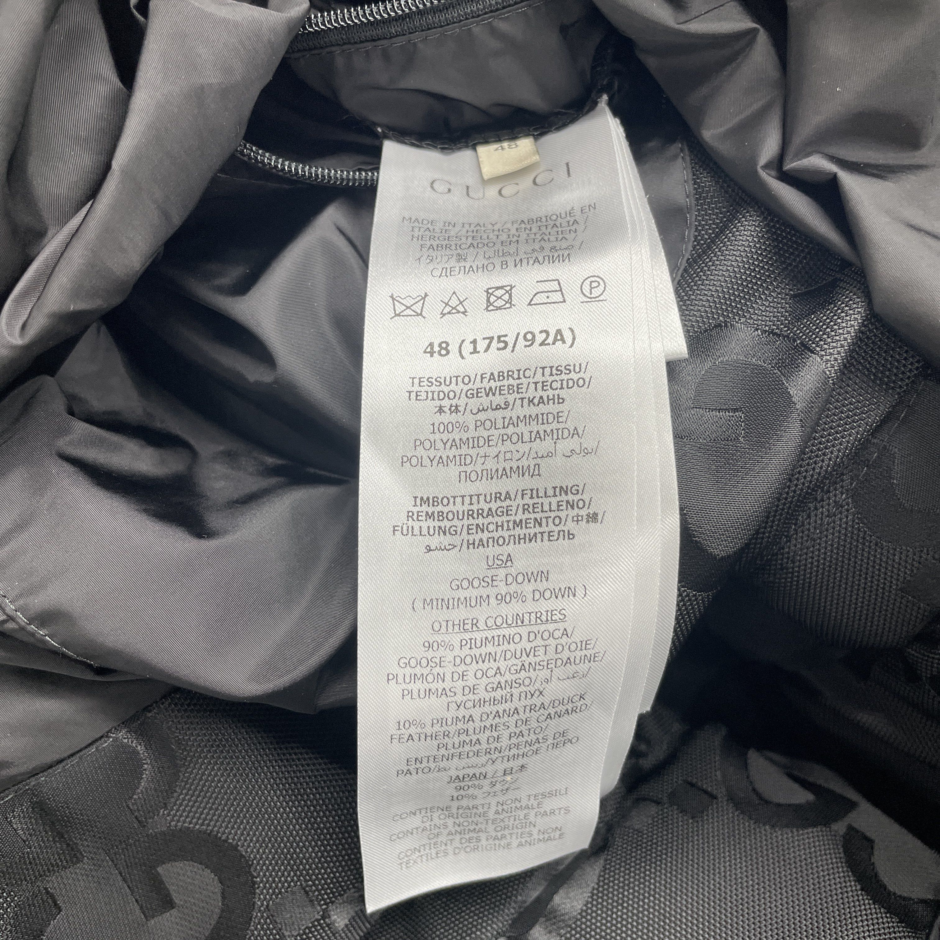 Gucci Gucci GG Monogram Hooded Puffer Jacket Size 48 Size US M / EU 48-50 / 2 - 4 Thumbnail
