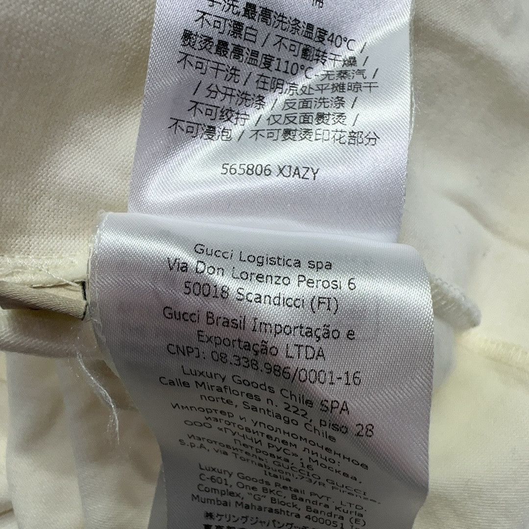 Gucci Gucci Lido Blade Logo T-Shirt XS Size US XS / EU 42 / 0 - 6 Thumbnail