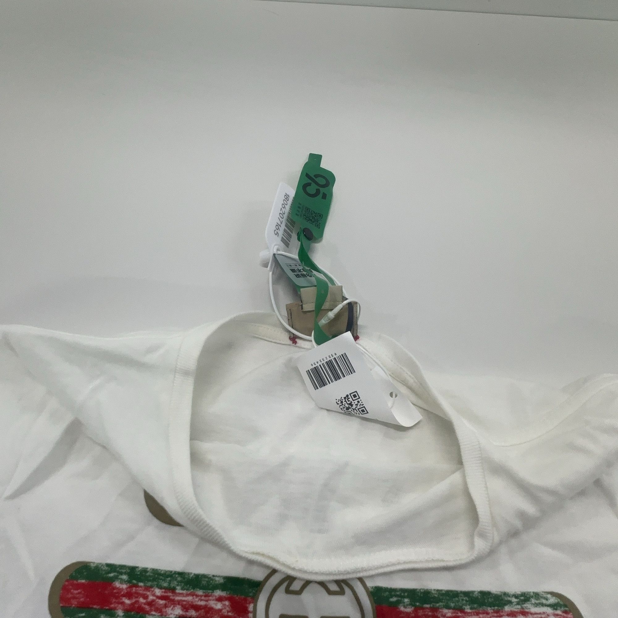Gucci Gucci Web Stripe Logo T-Shirt Size 10 Size US XXS / EU 40 - 7 Thumbnail