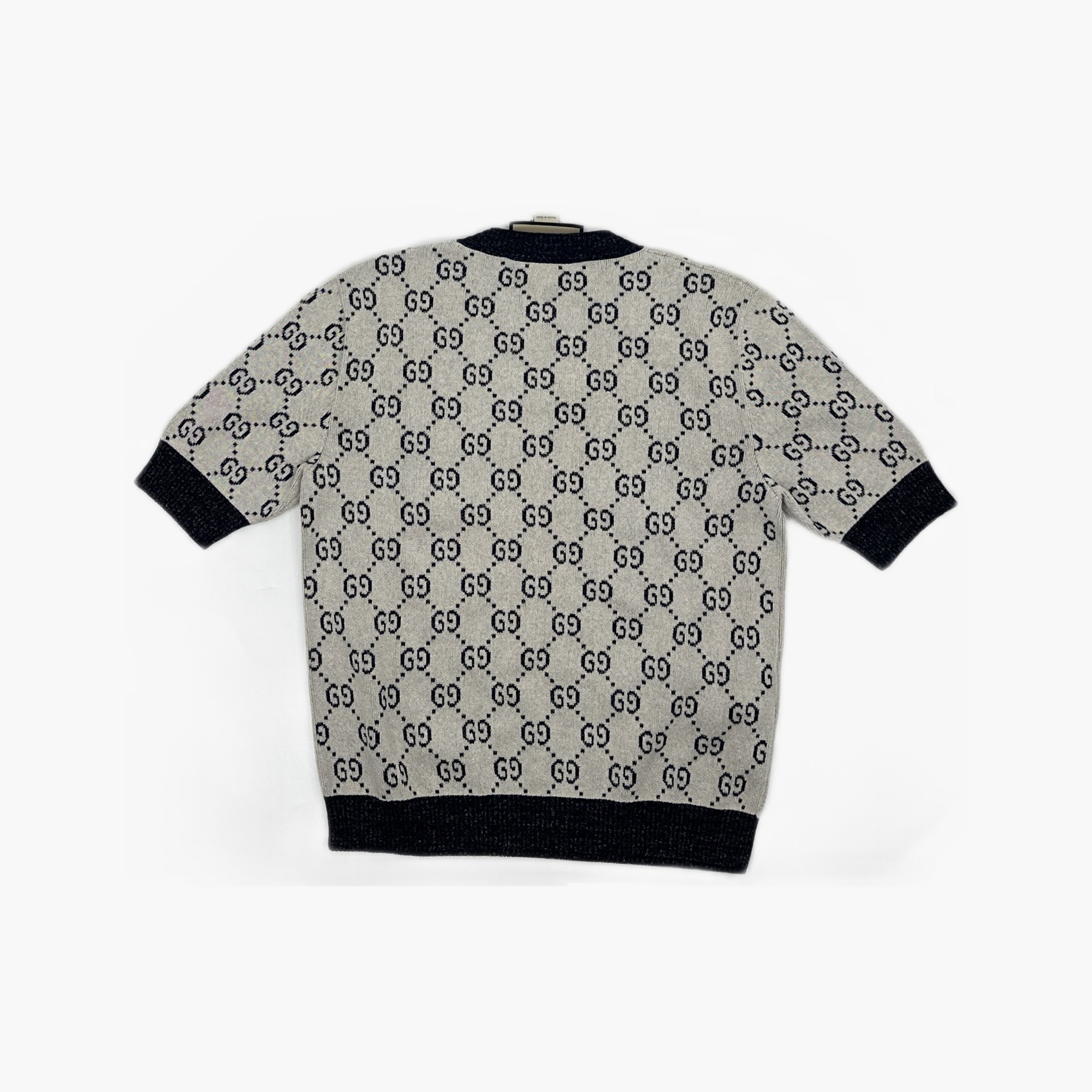 Gucci Gucci Logo Jacquard Lamé Knit Top Size S Size S / US 4 / IT 40 - 3 Thumbnail