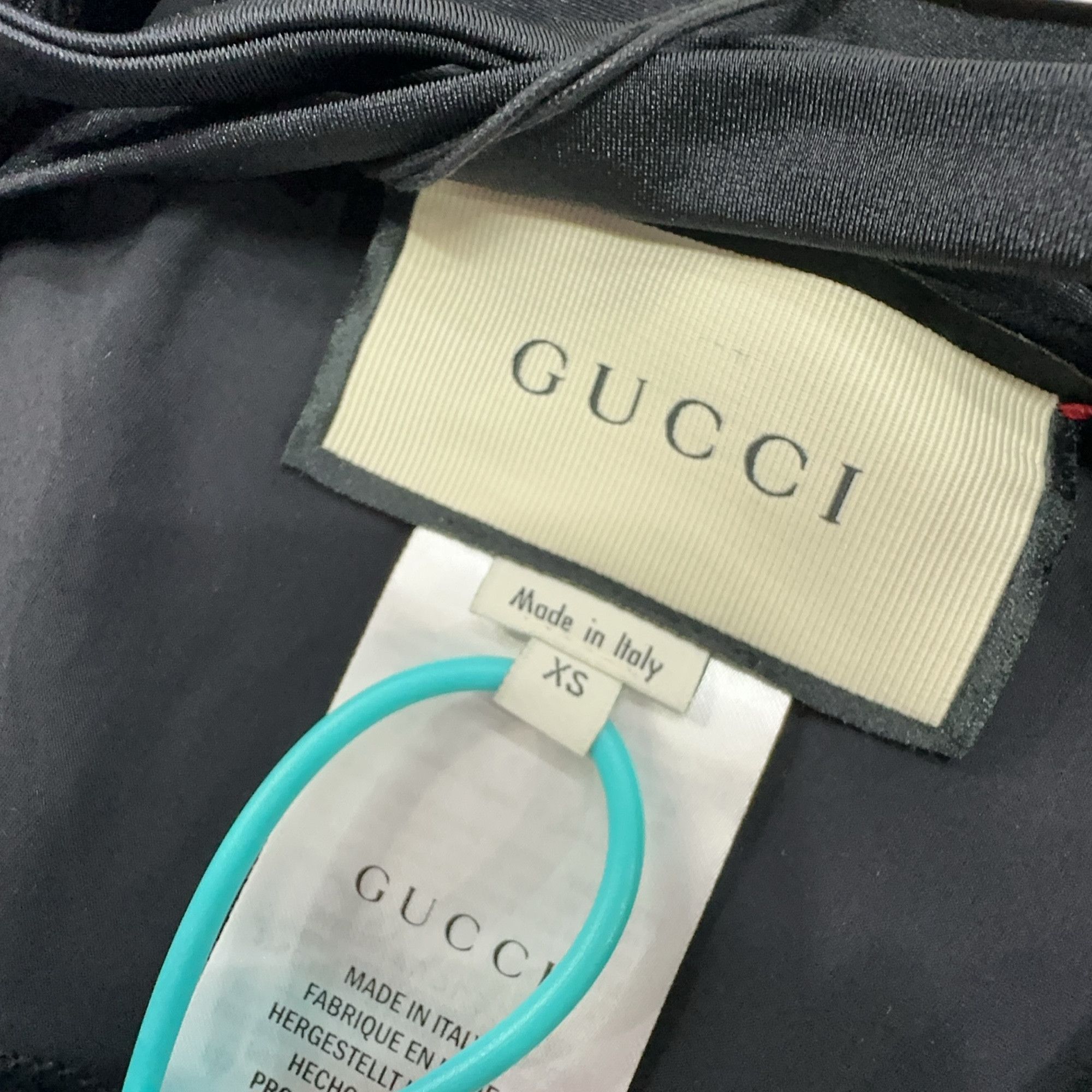 Gucci Gucci Logo Print Stripe Bodysuit Size XS Size XS / US 0-2 / IT 36-38 - 5 Thumbnail