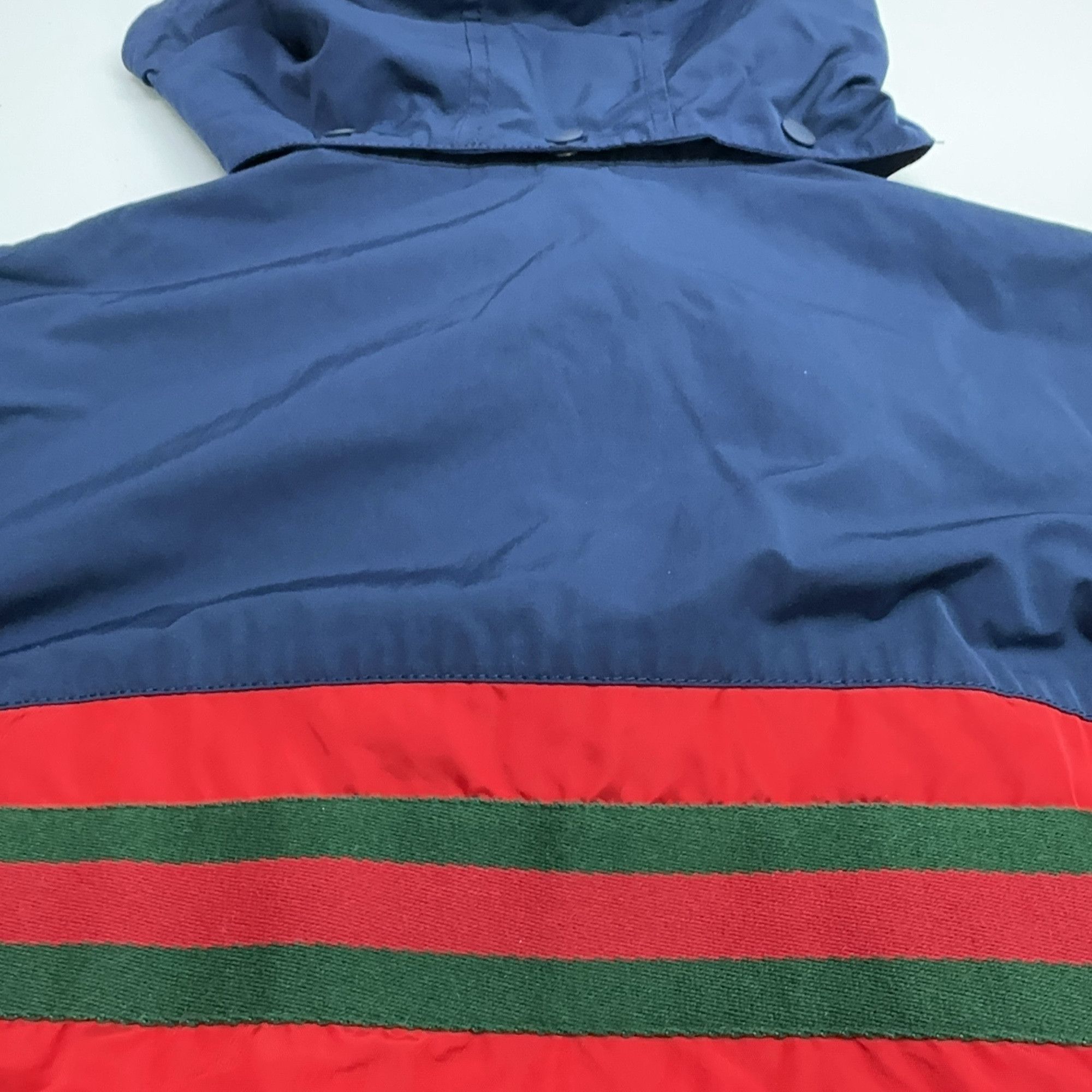 Gucci Gucci Stripe Logo Hooded Jacket Size 52 Size US L / EU 52-54 / 3 - 6 Thumbnail