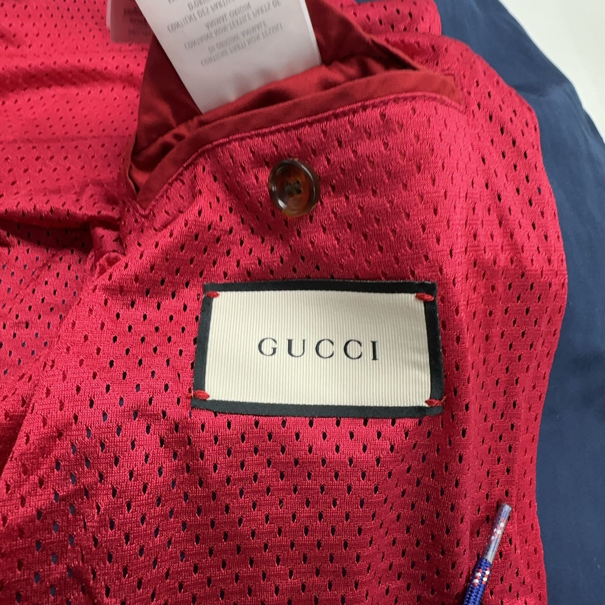 Gucci Gucci Stripe Logo Hooded Jacket Size 52 Size US L / EU 52-54 / 3 - 3 Thumbnail