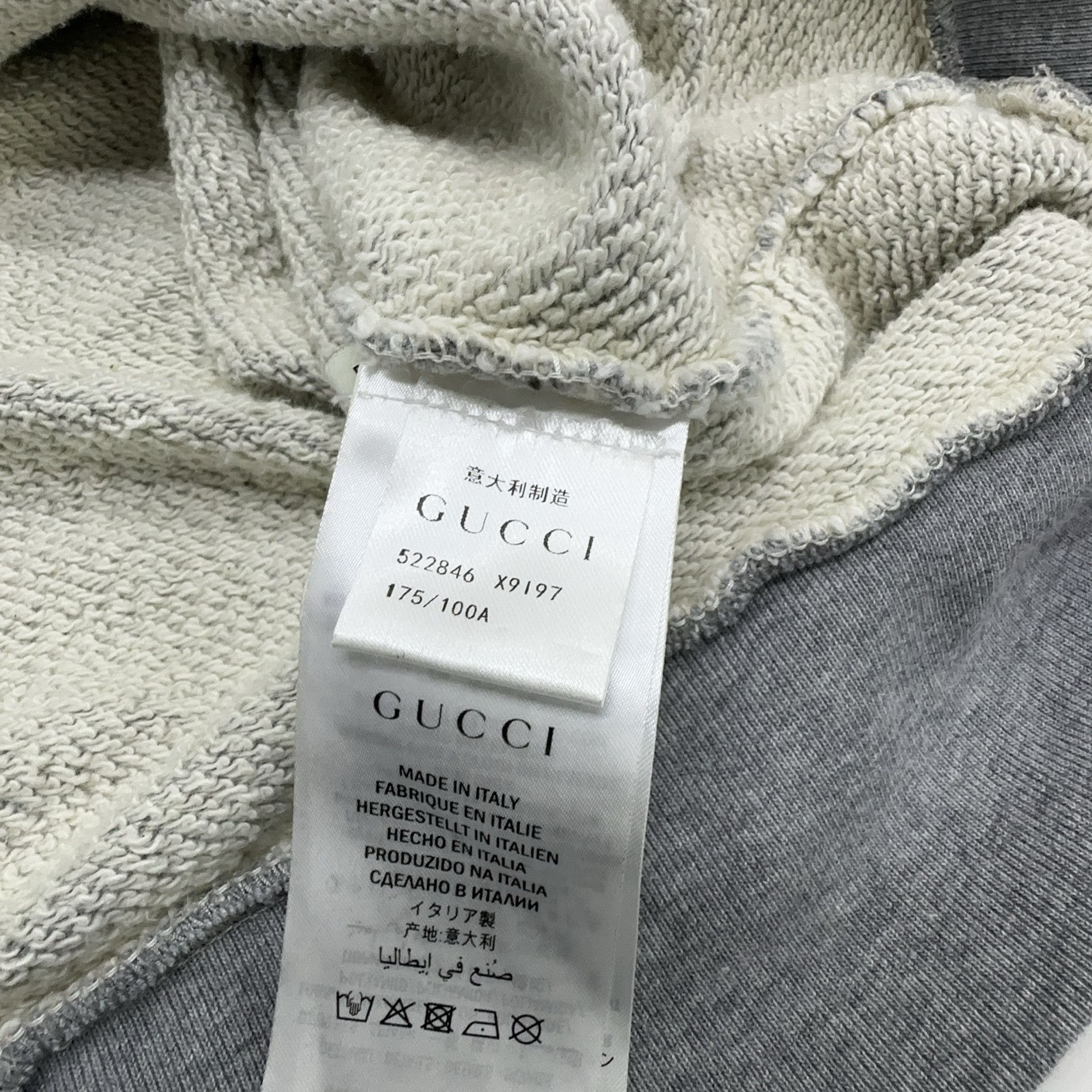 Gucci Gucci Side Logo Tape Sweatshirt Size L Size US L / EU 52-54 / 3 - 5 Thumbnail