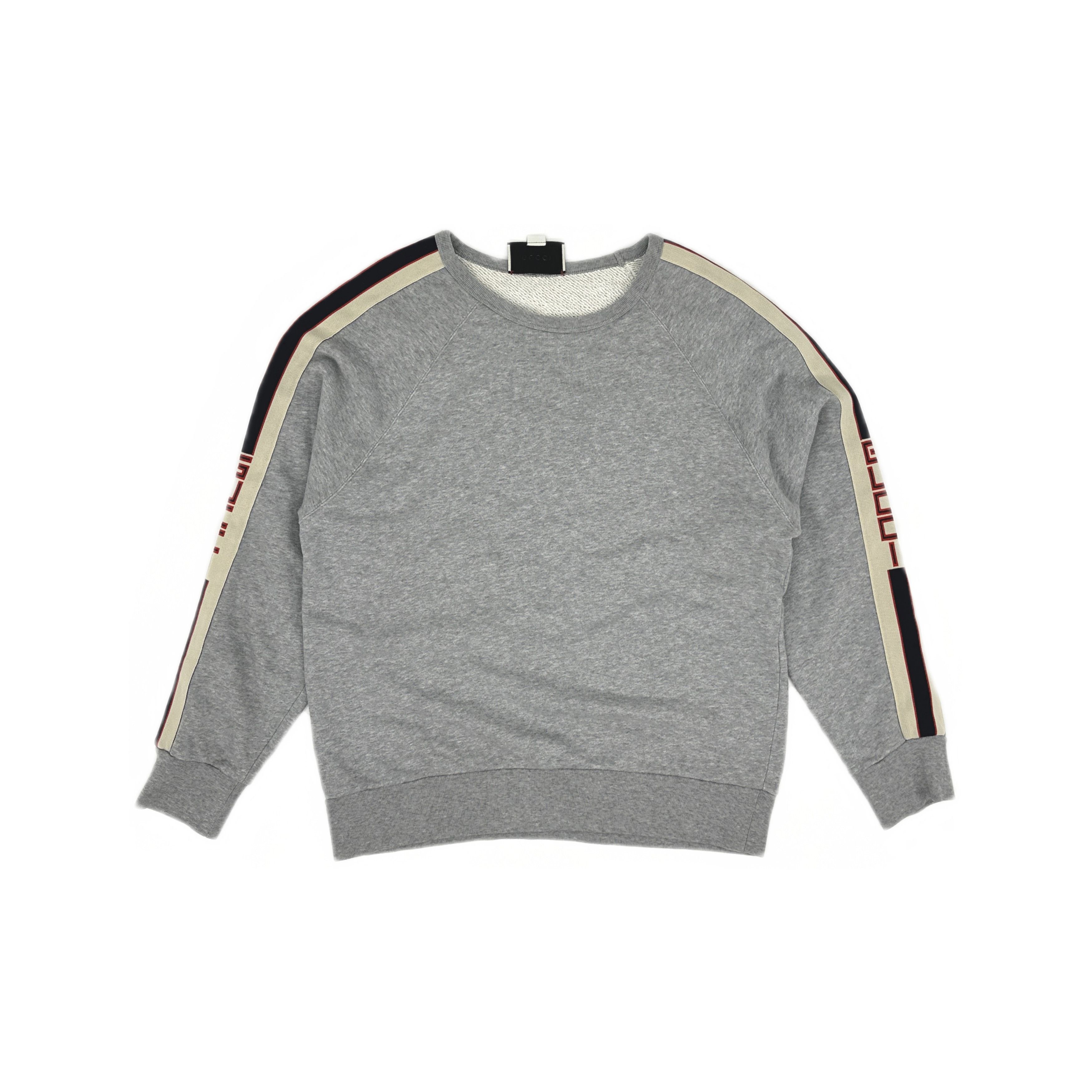Gucci Gucci Side Logo Tape Sweatshirt Size L Size US L / EU 52-54 / 3 - 2 Thumbnail