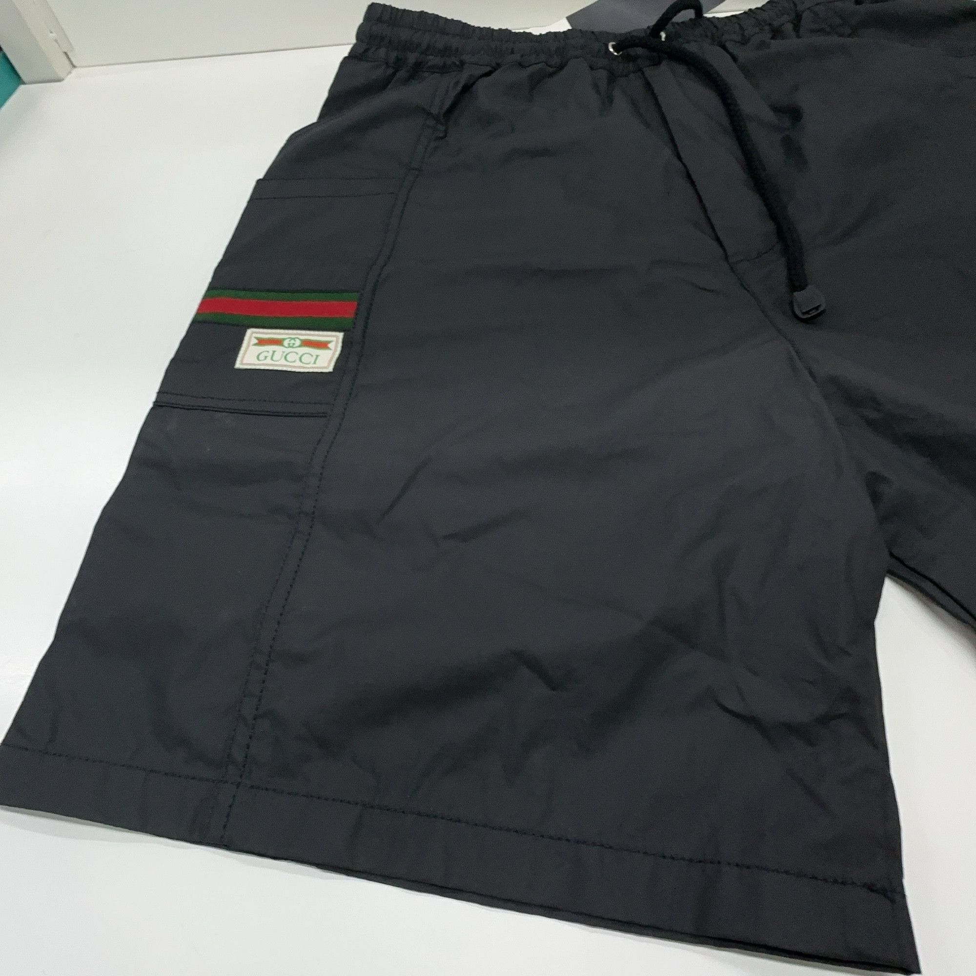 Gucci Gucci Web Logo Label Shorts Black 46 Size US 30 / EU 46 - 11 Thumbnail