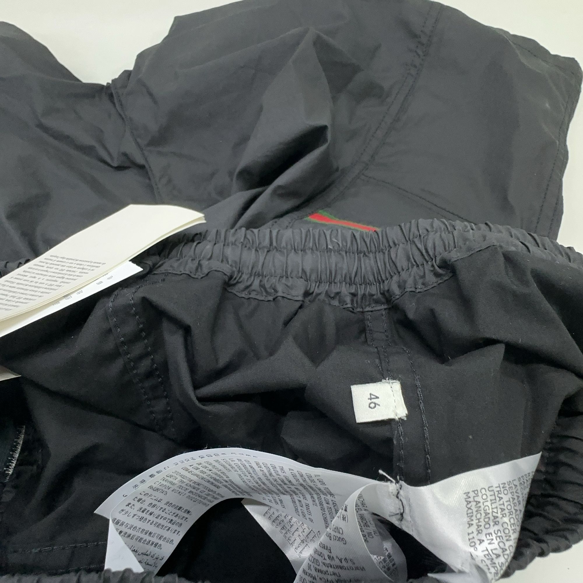 Gucci Gucci Web Logo Label Shorts Black 46 Size US 30 / EU 46 - 6 Thumbnail