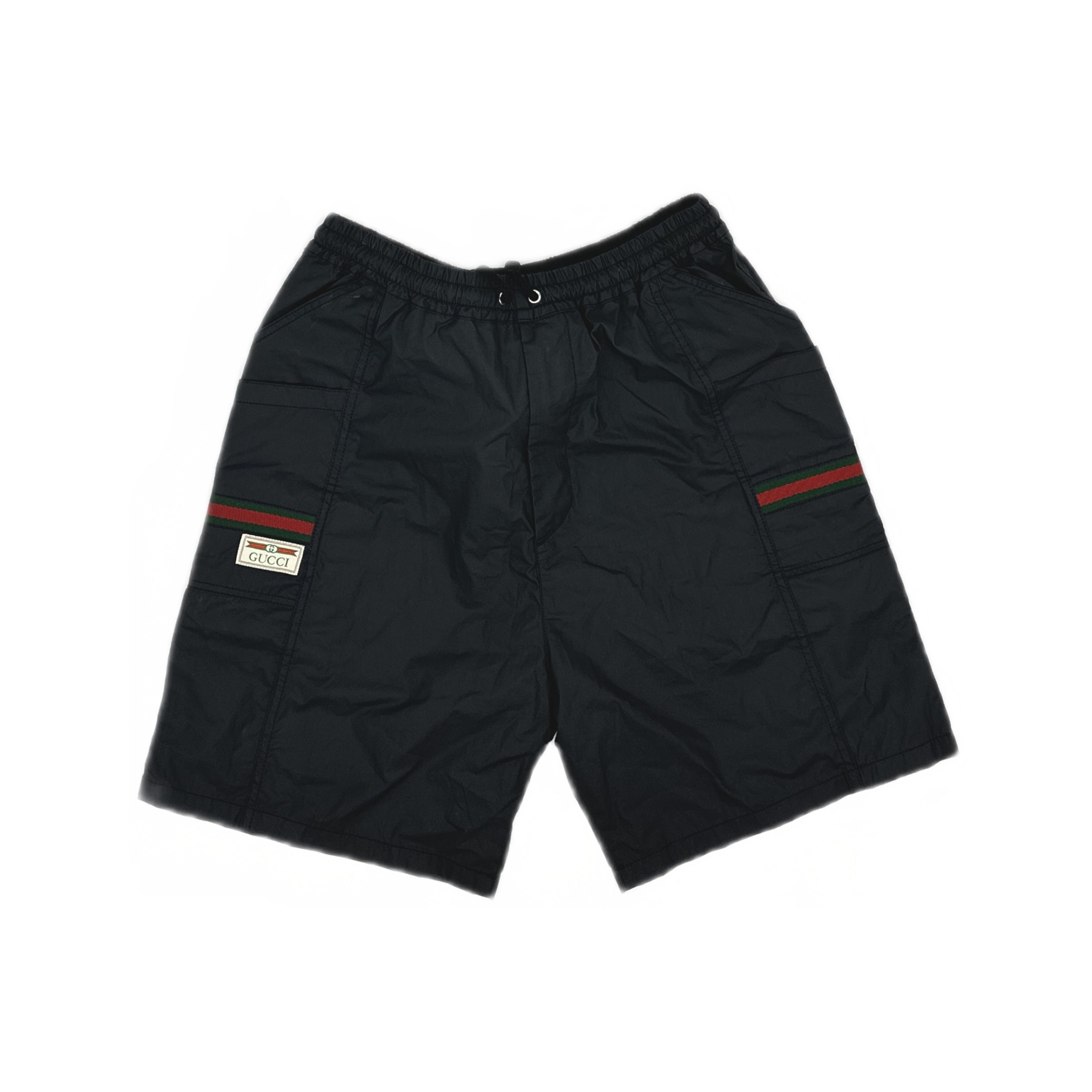 Gucci Gucci Web Logo Label Shorts Black 46 Size US 30 / EU 46 - 2 Thumbnail