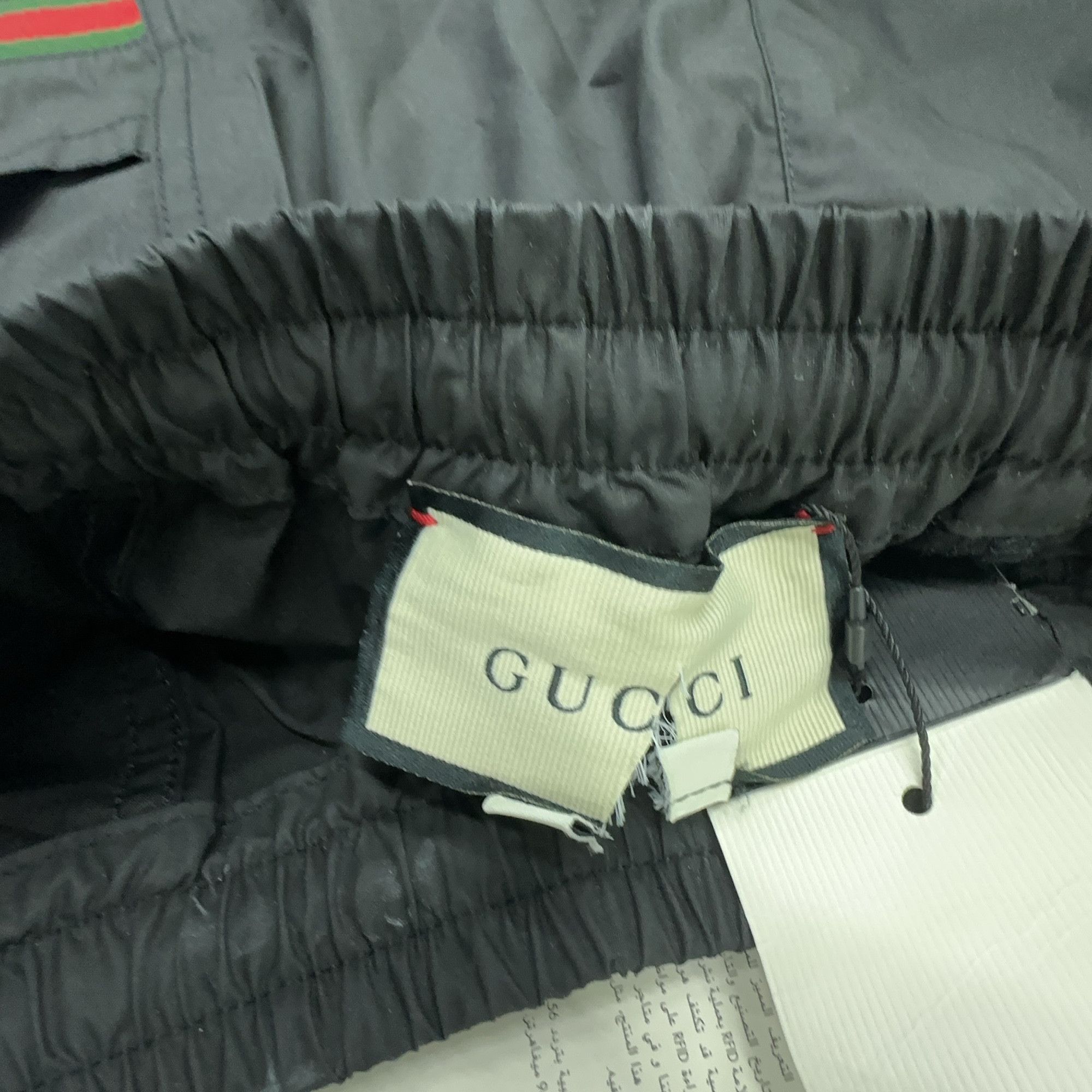 Gucci Gucci Web Logo Label Shorts Black 46 Size US 30 / EU 46 - 4 Thumbnail