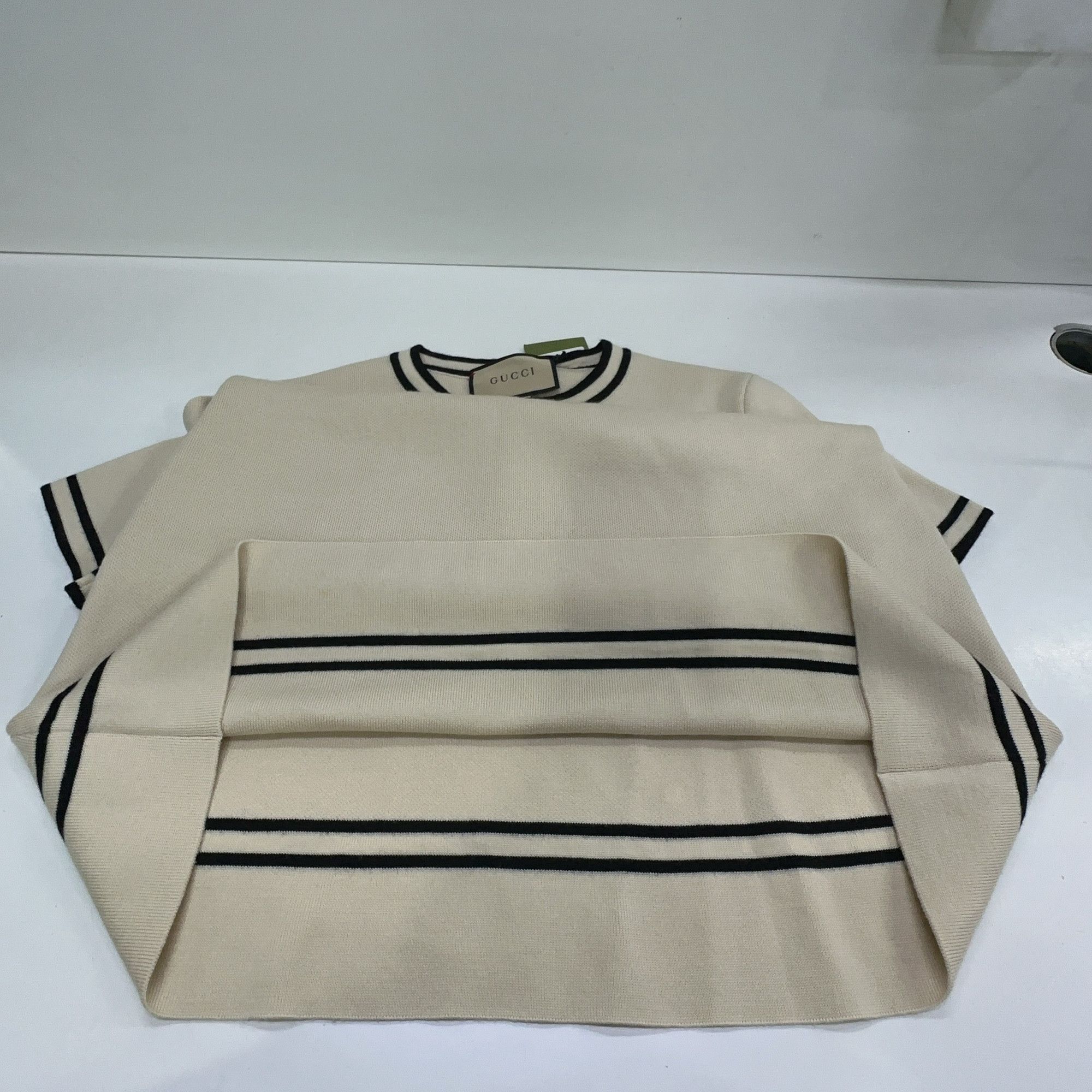Gucci Gucci Horsebit Trim Wool Knit Mini Dress Size M Size M / US 6-8 / IT 42-44 - 9 Thumbnail