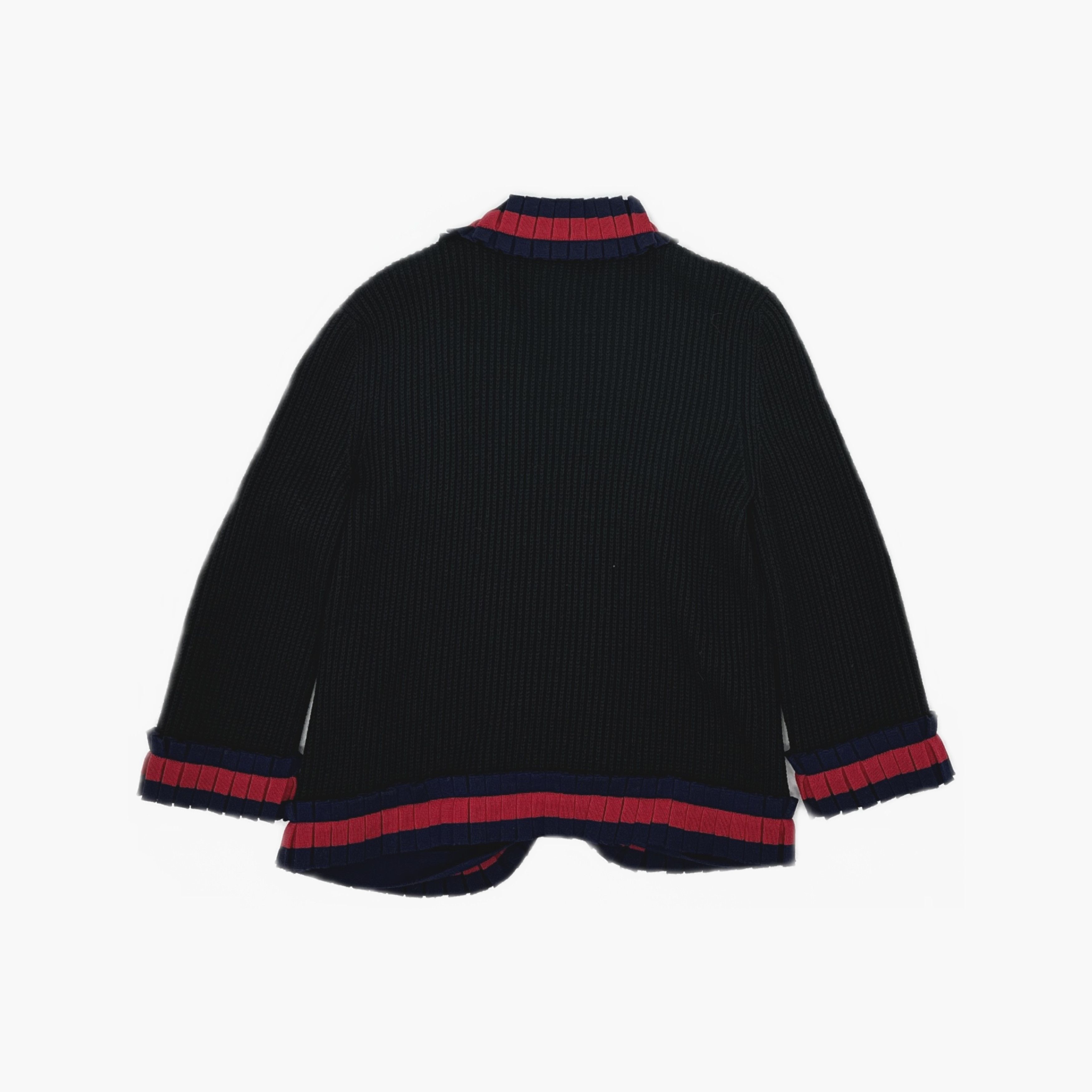 Gucci Gucci Striped Trim Knit Cardigan Size M Size US M / EU 48-50 / 2 - 3 Thumbnail