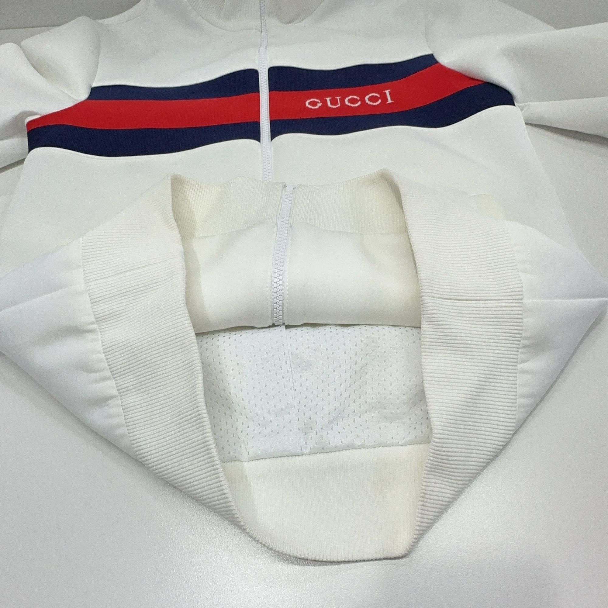 Gucci Gucci Lido Striped Zip-Up Jacket XS Size US XS / EU 42 / 0 - 10 Thumbnail