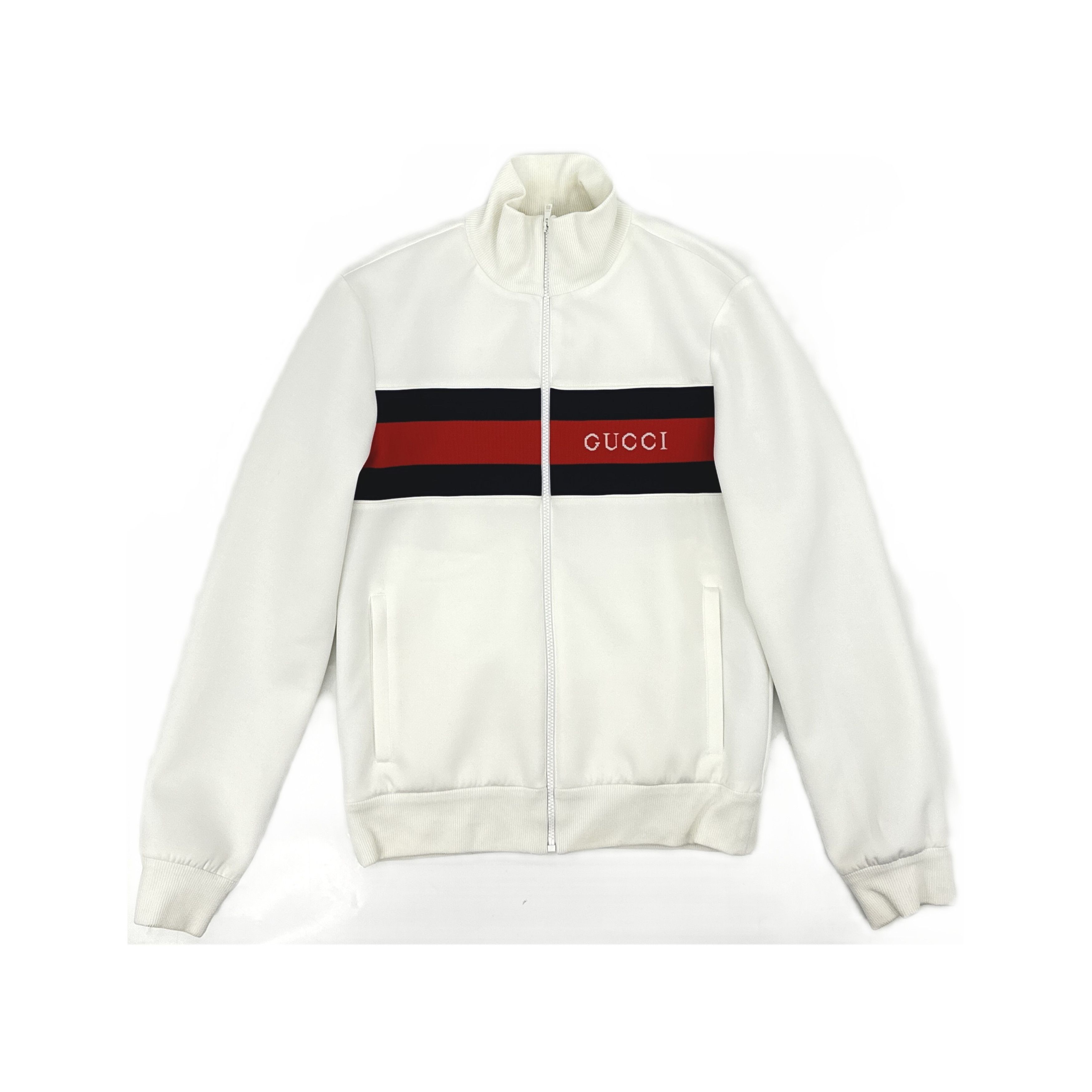 Gucci Gucci Lido Striped Zip-Up Jacket XS Size US XS / EU 42 / 0 - 2 Thumbnail