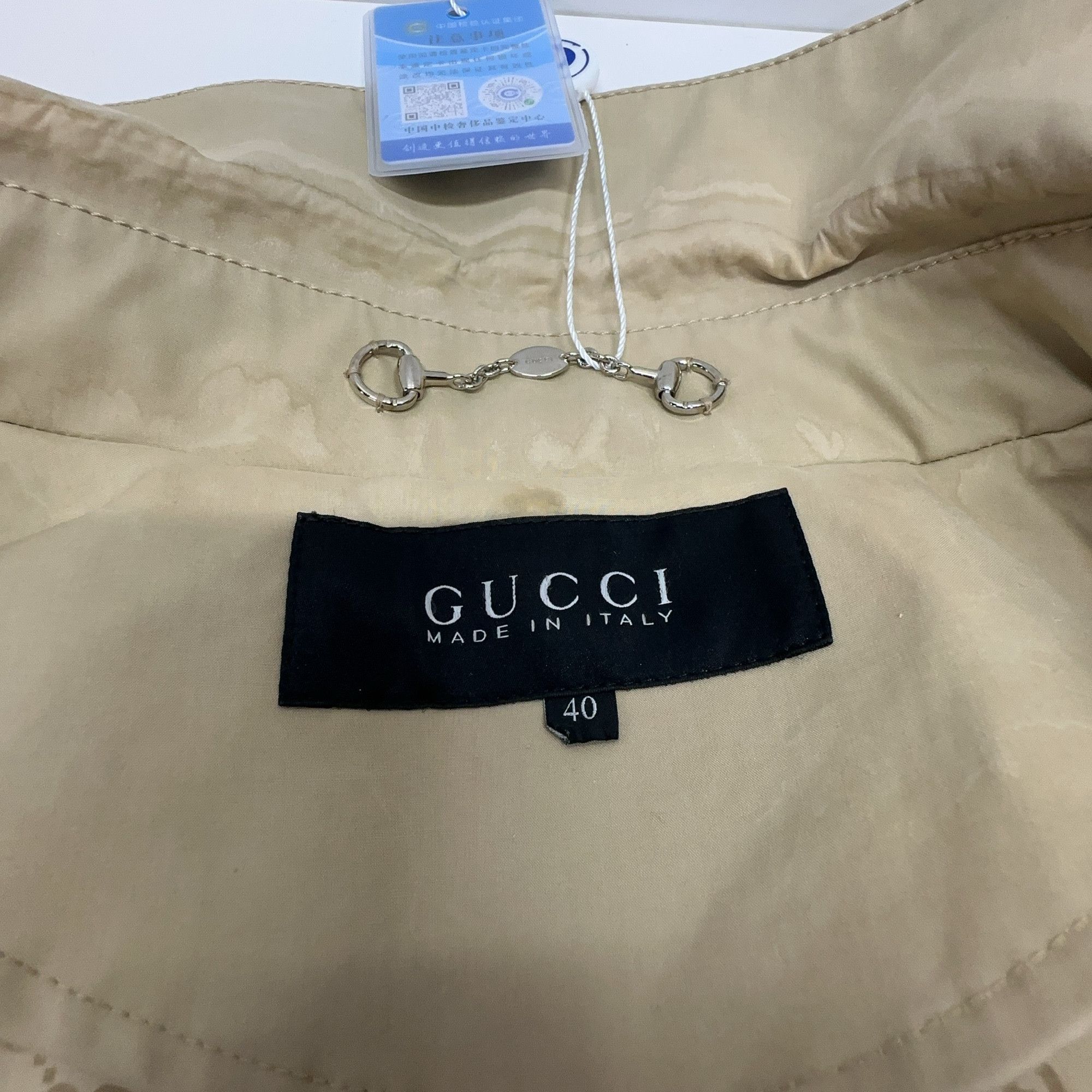 Gucci Gucci Hooded GG Monogram Lining Jacket Size 40 Size US XXS / EU 40 - 4 Thumbnail