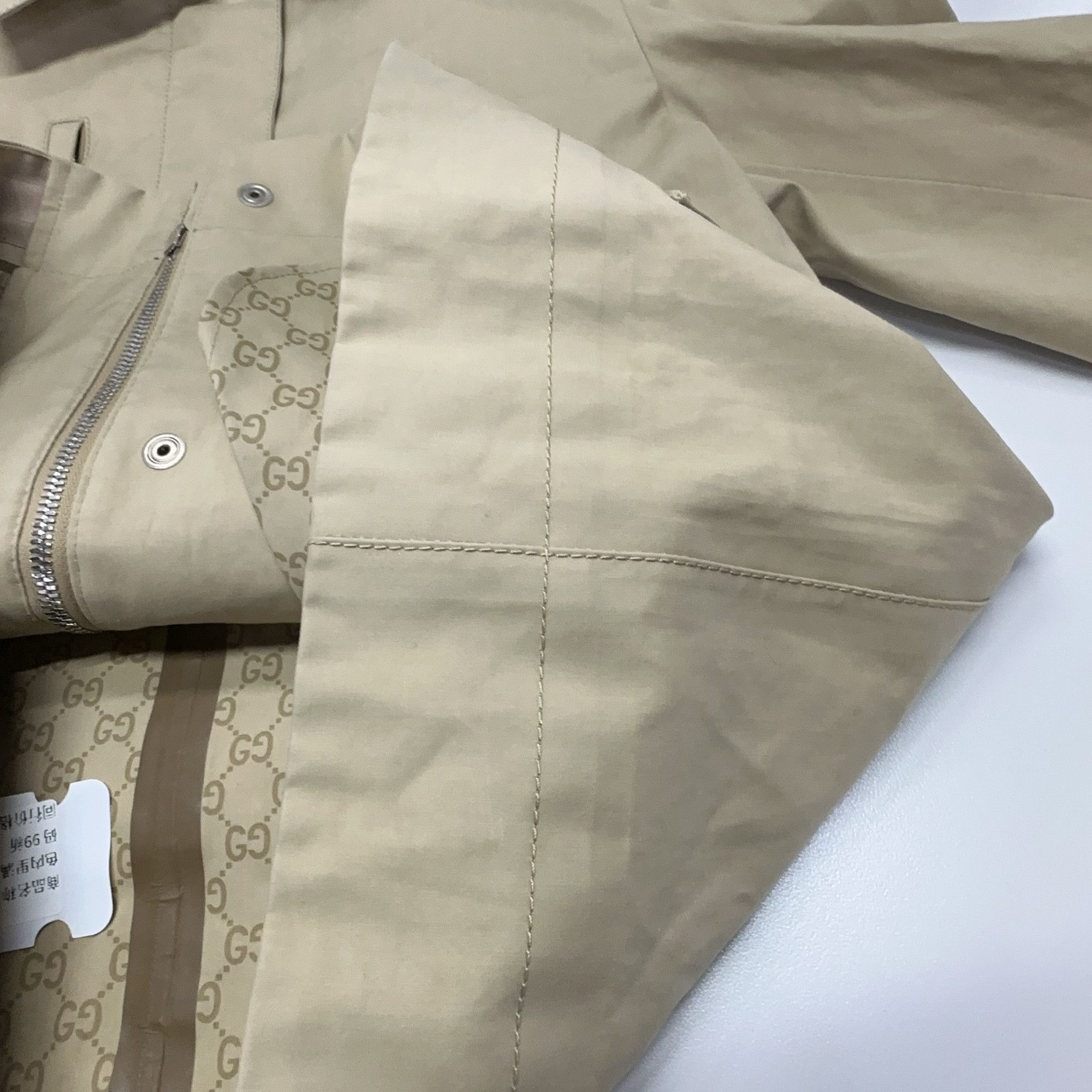 Gucci Gucci Hooded GG Monogram Lining Jacket Size 40 Size US XXS / EU 40 - 10 Thumbnail