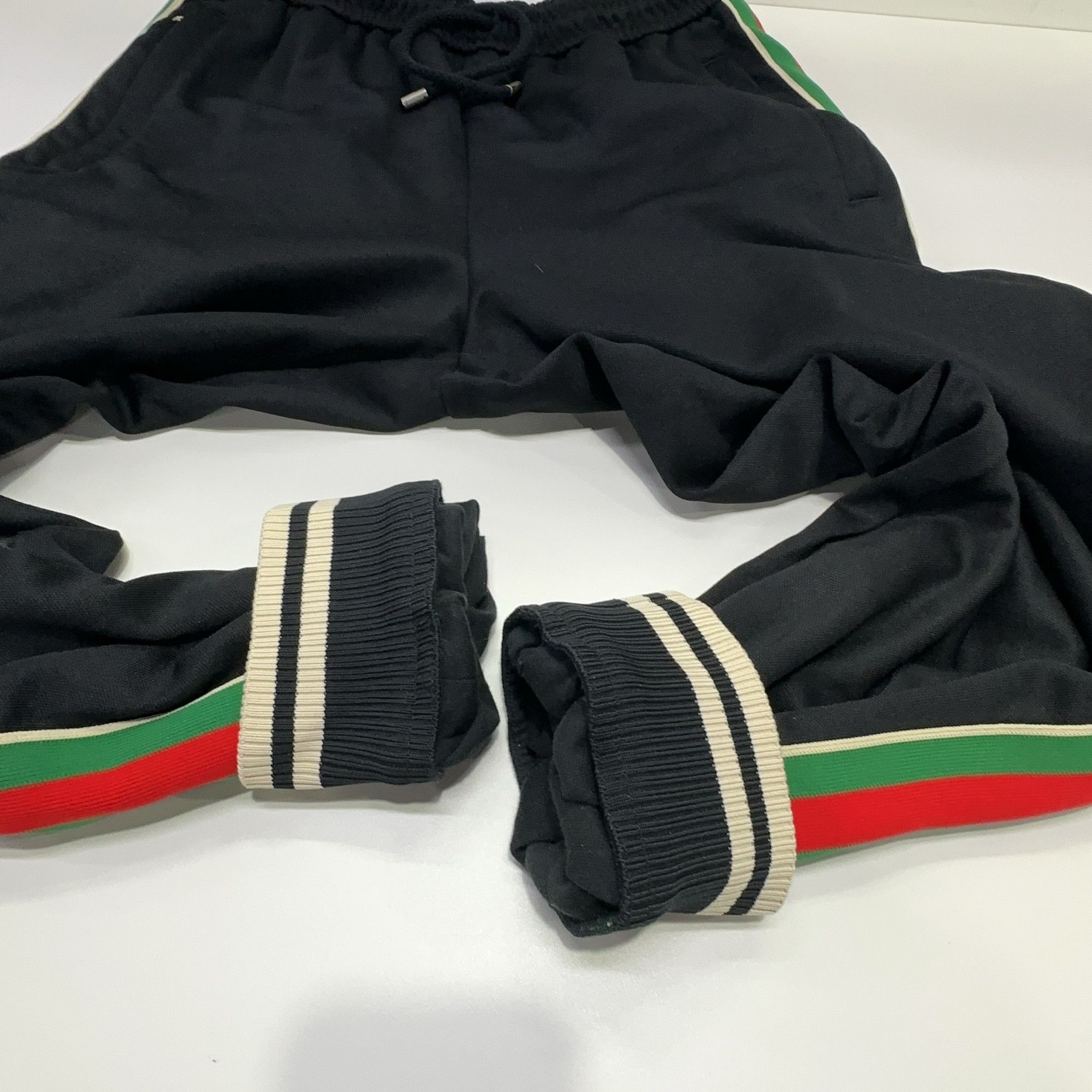 Gucci Gucci Web Stripe Knit Sweatpants XS Size US 28 / EU 44 - 10 Thumbnail