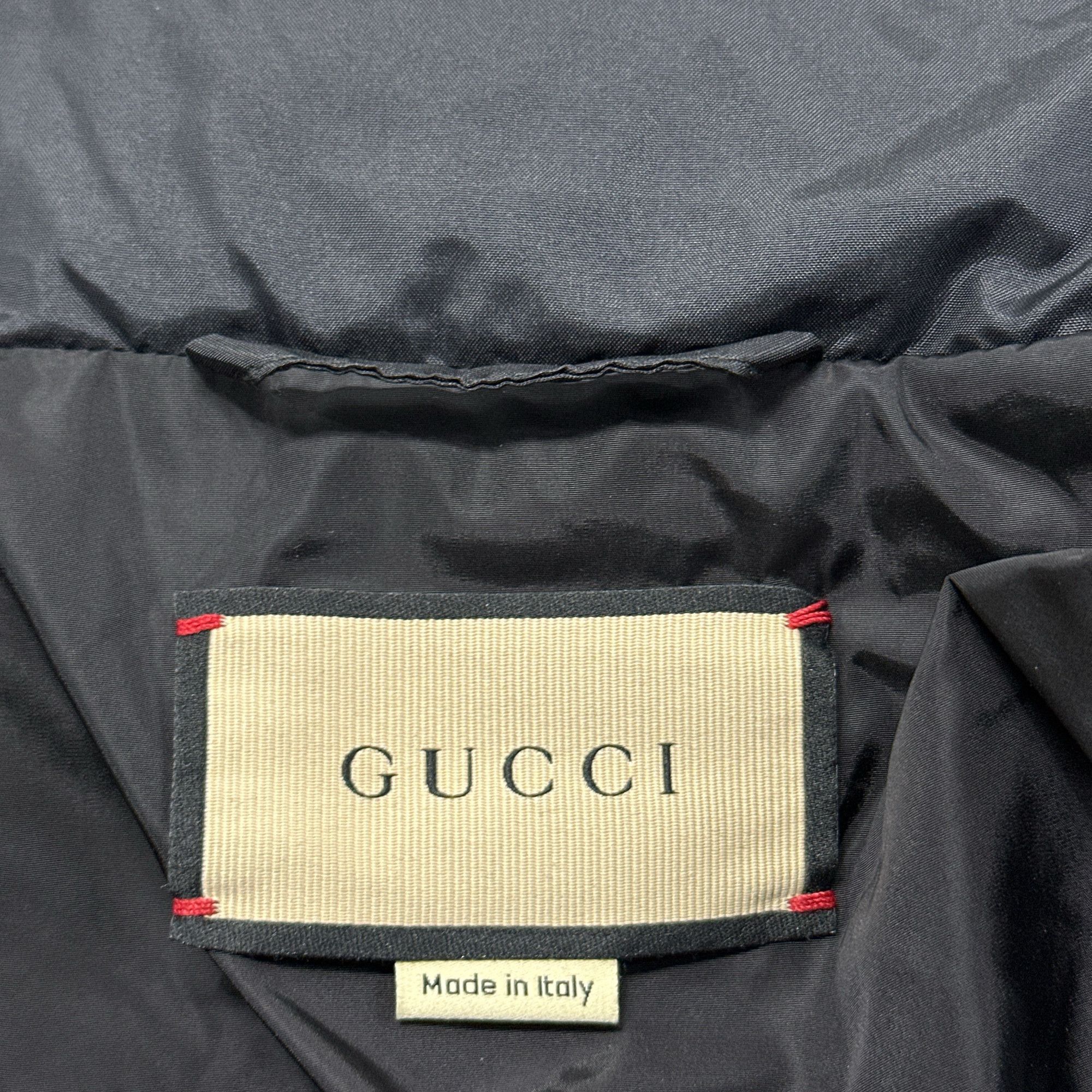 Gucci Gucci Web Stripe Logo Puffer Jacket US M Size US M / EU 48-50 / 2 - 6 Thumbnail