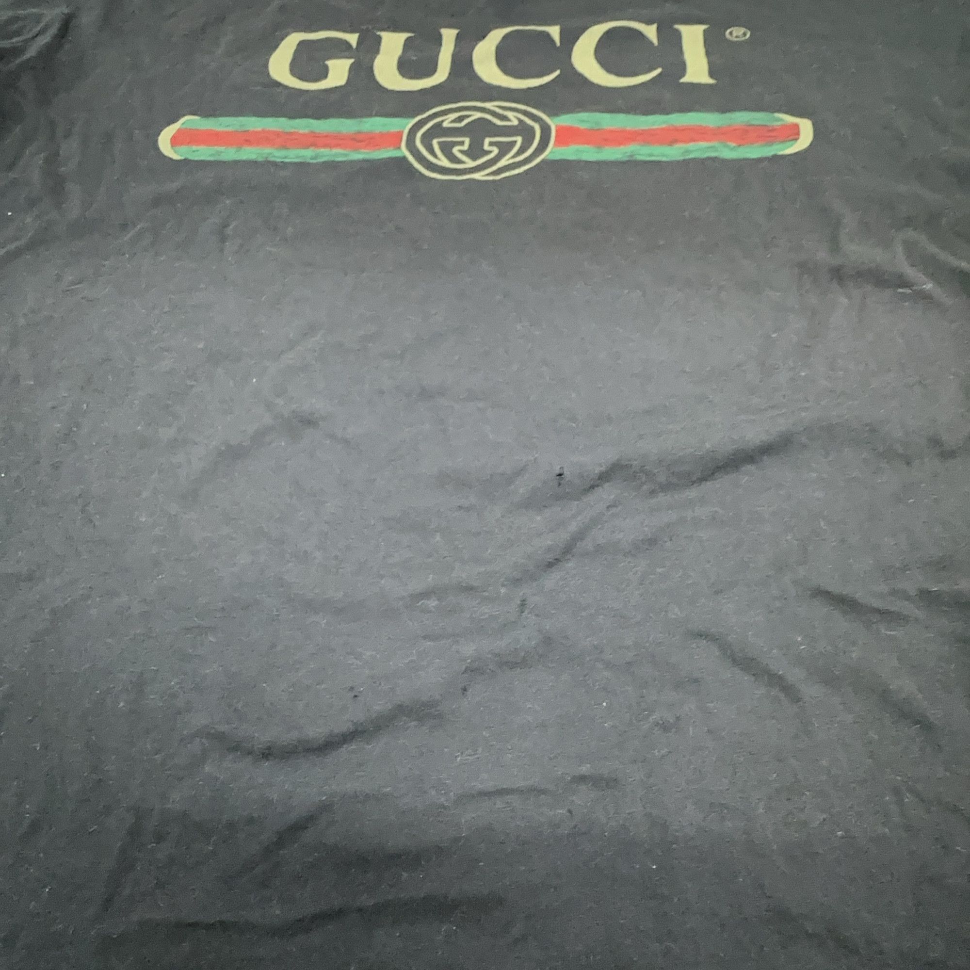 Gucci Gucci Web Logo Print T-Shirt Size L Size US L / EU 52-54 / 3 - 8 Thumbnail