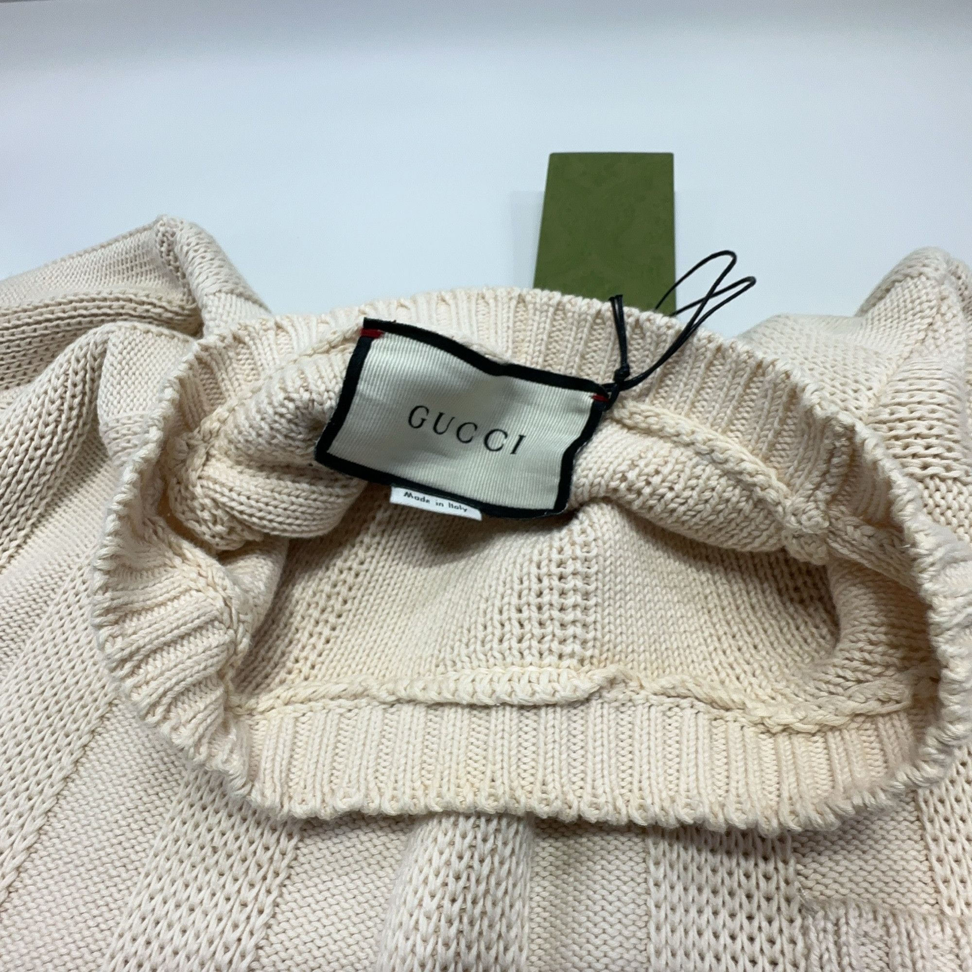 Gucci Gucci Interlocking G Ribbed Pocket Sweater S Size US S / EU 44-46 / 1 - 8 Thumbnail
