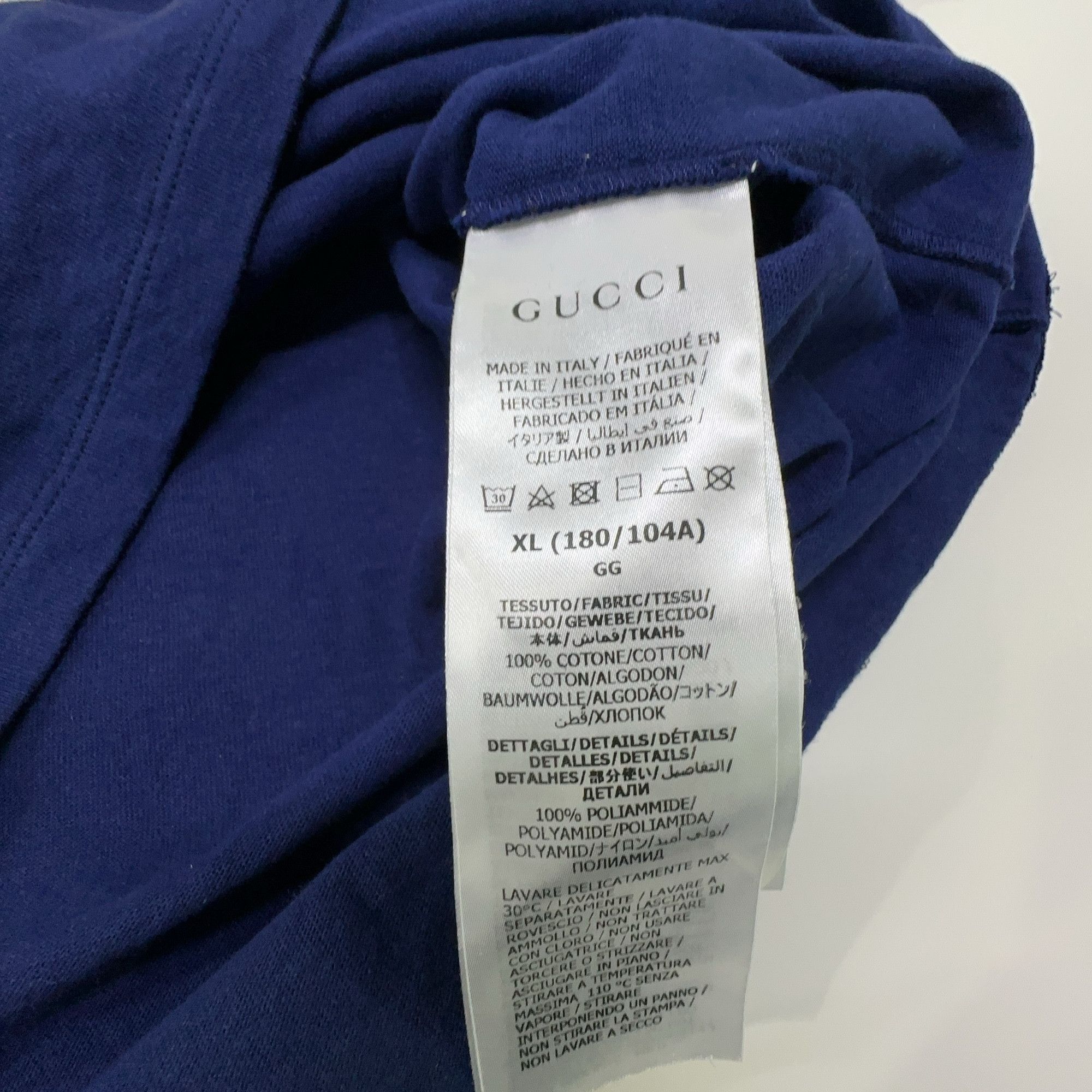 Gucci Gucci x Adidas Originals Logo Long Sleeve T-Shirt XL Size US XL / EU 56 / 4 - 4 Thumbnail