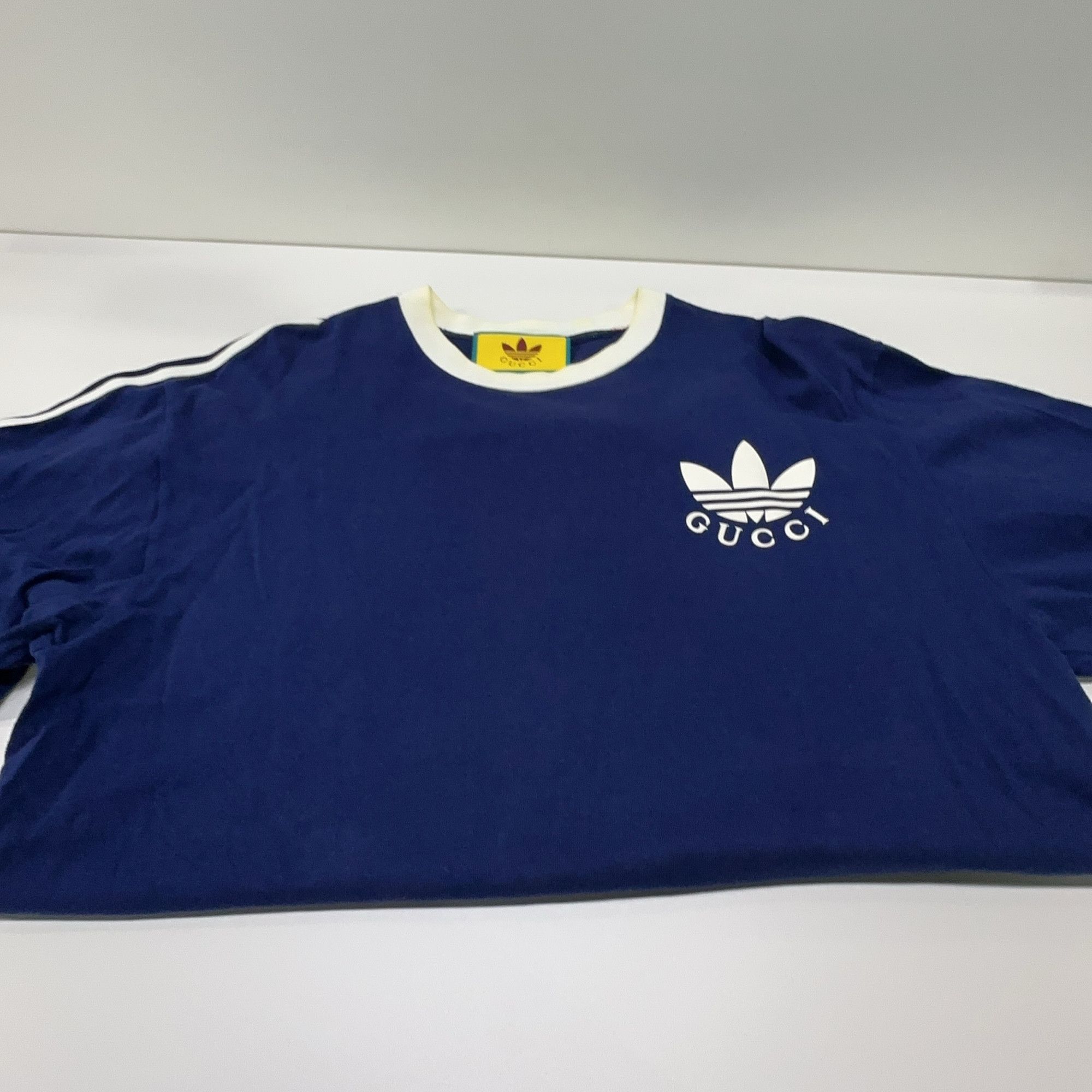 Gucci Gucci x Adidas Originals Logo Long Sleeve T-Shirt XL Size US XL / EU 56 / 4 - 12 Thumbnail