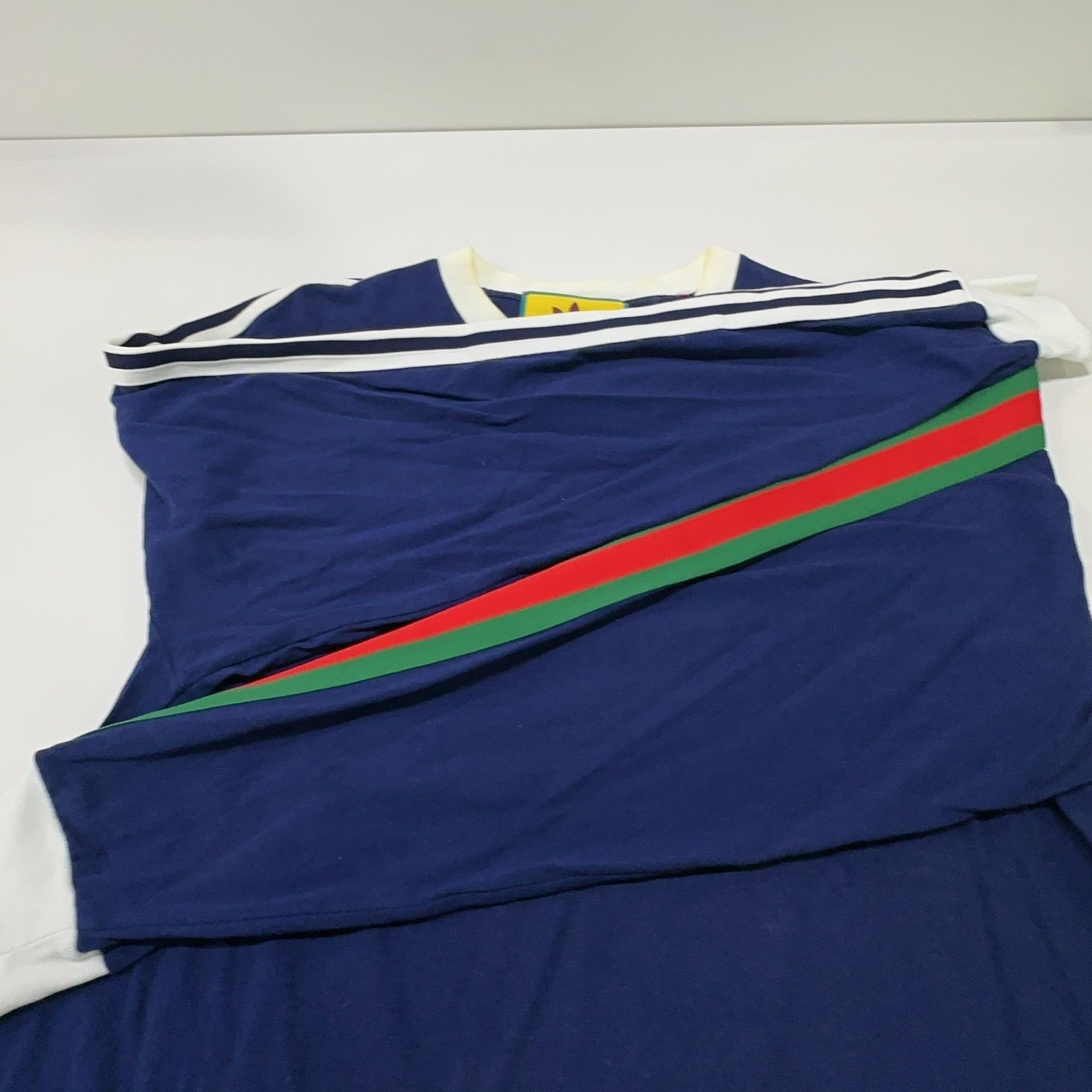 Gucci Gucci x Adidas Originals Logo Long Sleeve T-Shirt XL Size US XL / EU 56 / 4 - 10 Thumbnail