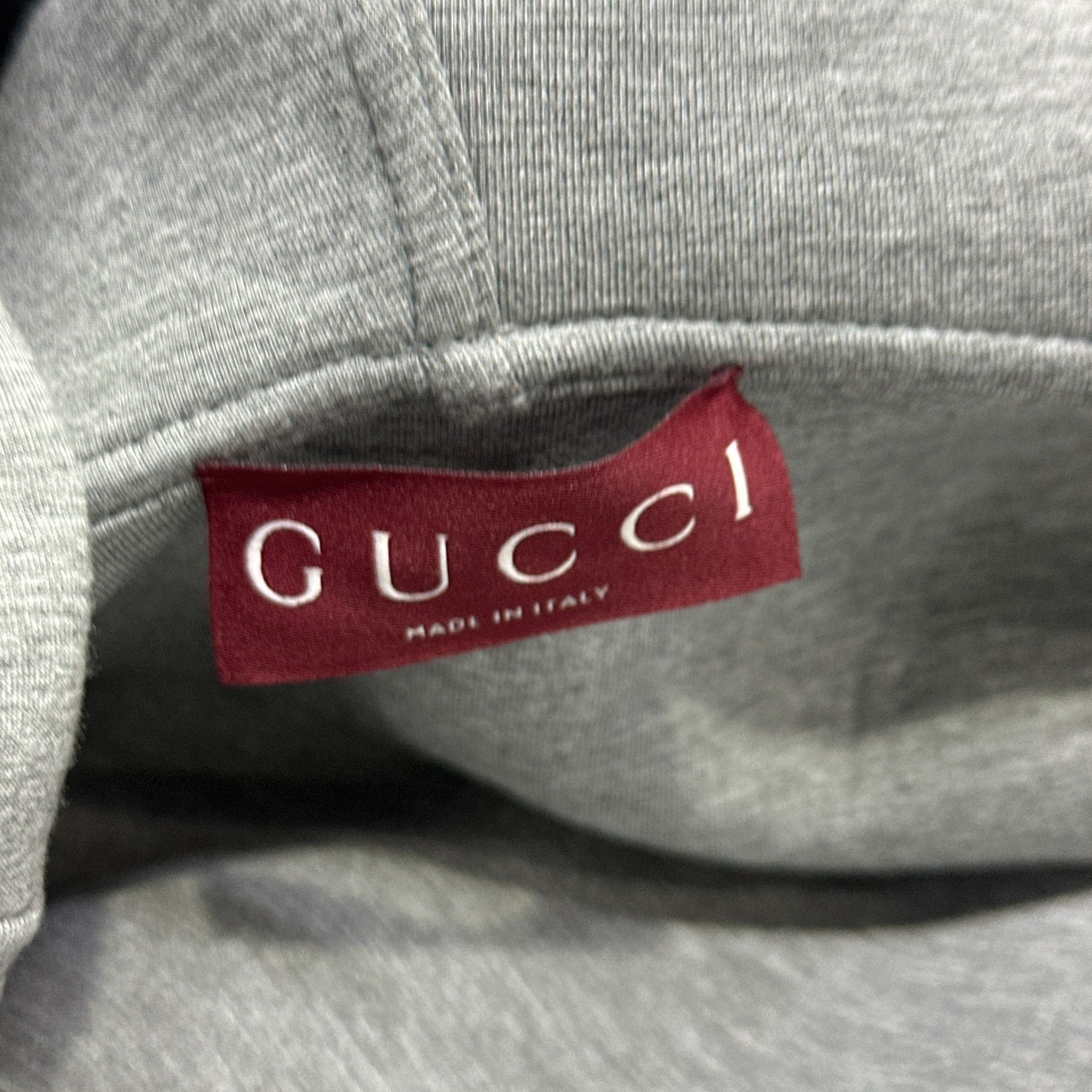 Gucci Gucci Logo Embroidery Zip-Up Hoodie Size S Size US S / EU 44-46 / 1 - 6 Thumbnail