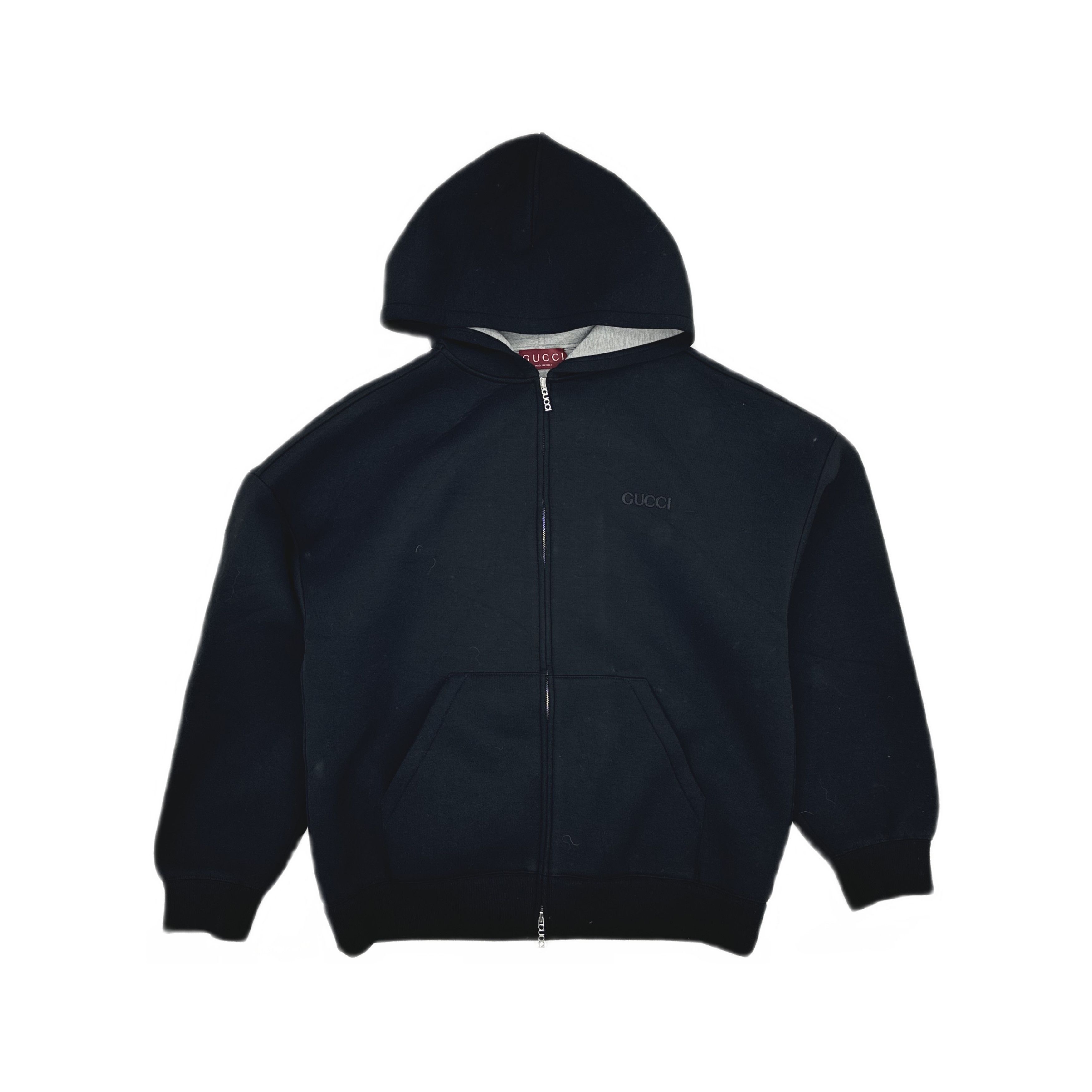 Gucci Gucci Logo Embroidery Zip-Up Hoodie Size S Size US S / EU 44-46 / 1 - 2 Thumbnail