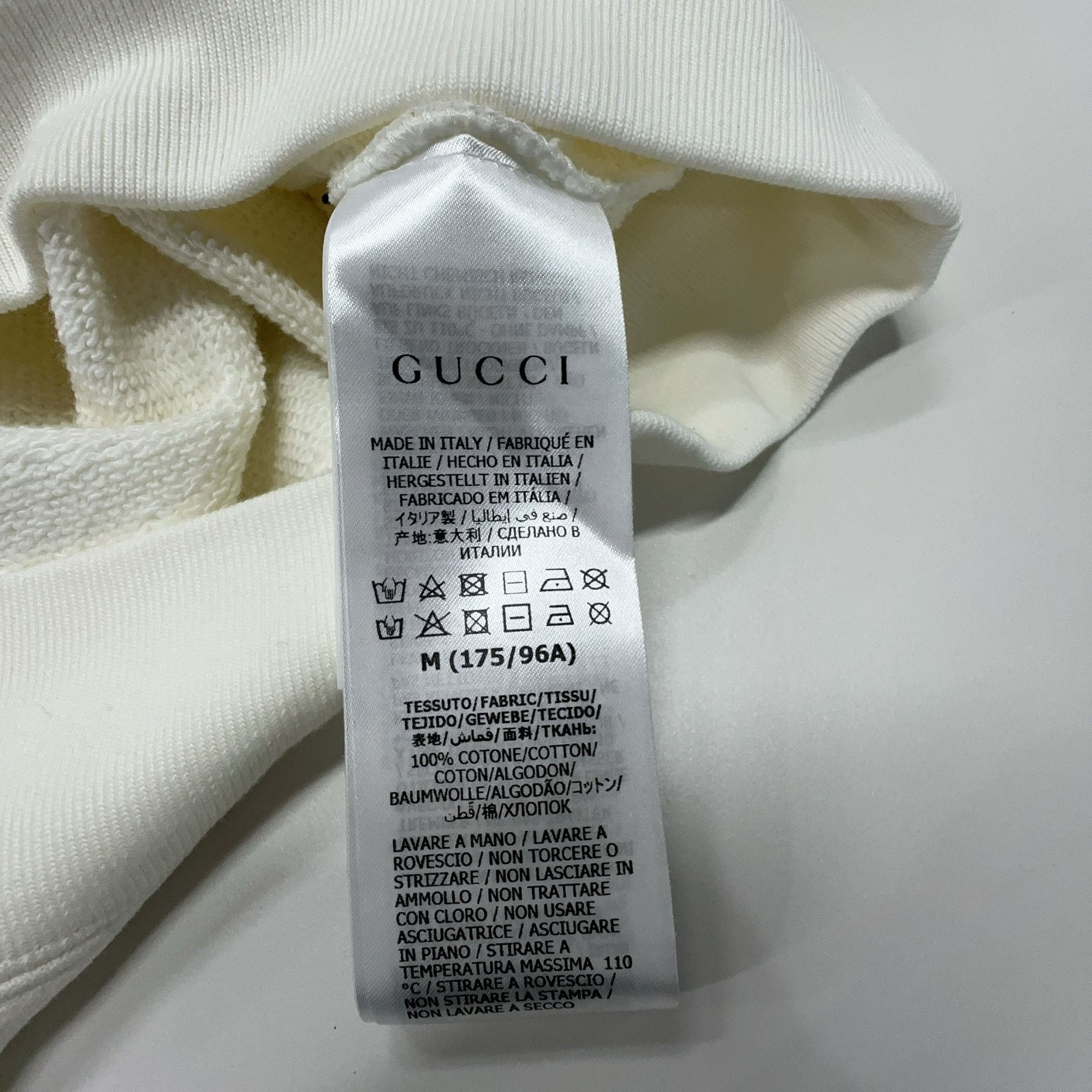 Gucci Gucci Original Logo Print Sweatshirt Size M Size US M / EU 48-50 / 2 - 4 Thumbnail