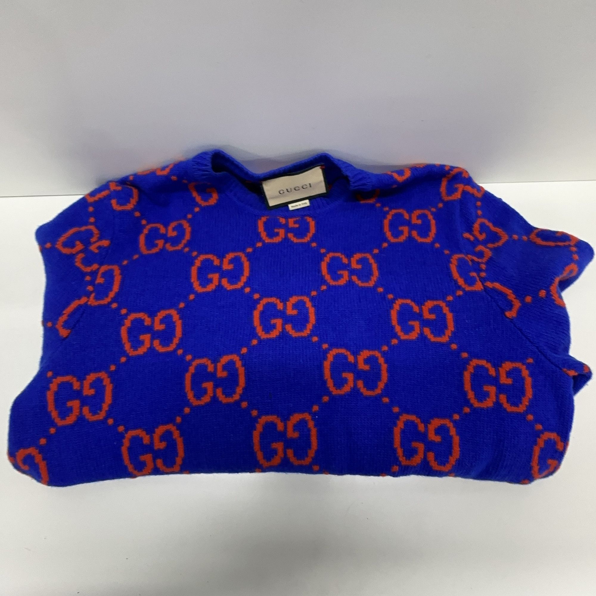 Gucci Gucci GG Knit Wool Crewneck Sweater Size M Size US M / EU 48-50 / 2 - 8 Thumbnail