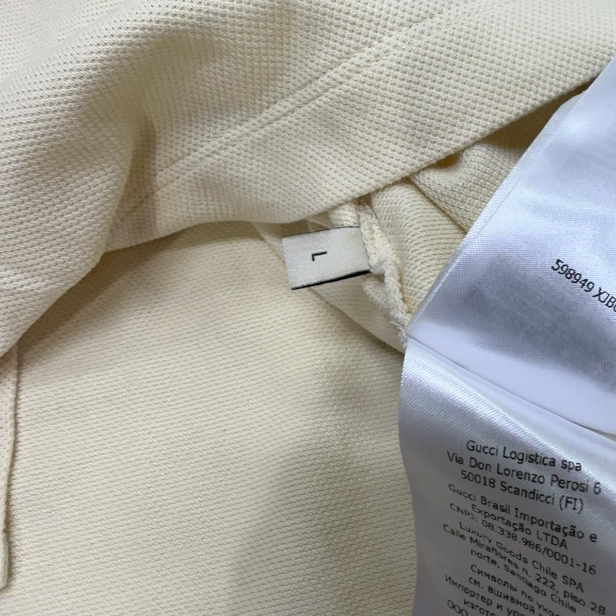 Gucci Gucci Logo Stripe Polo Shirt Size L Size US L / EU 52-54 / 3 - 11 Thumbnail